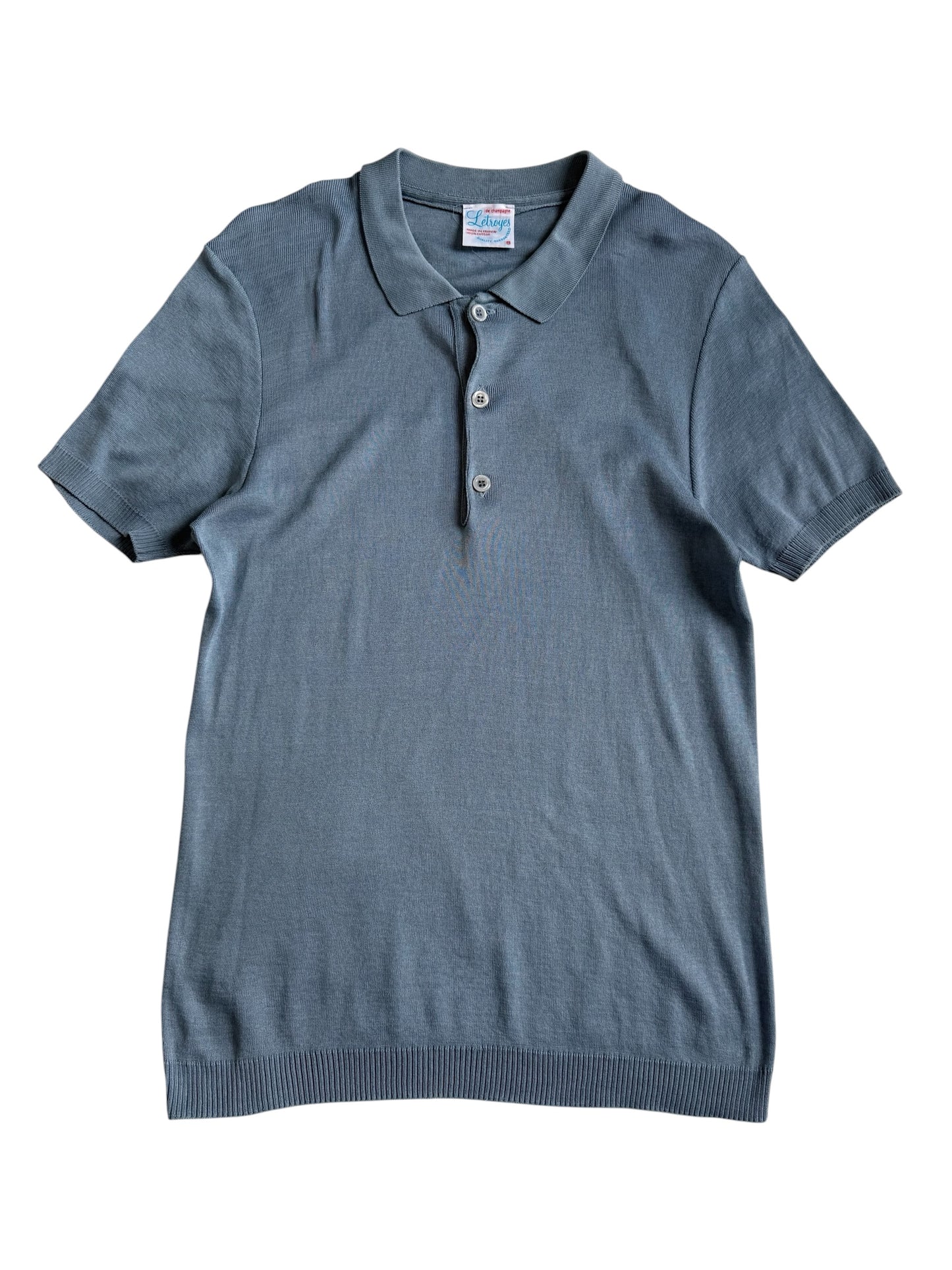 Vintage Letroyes Made In France Polo Tee