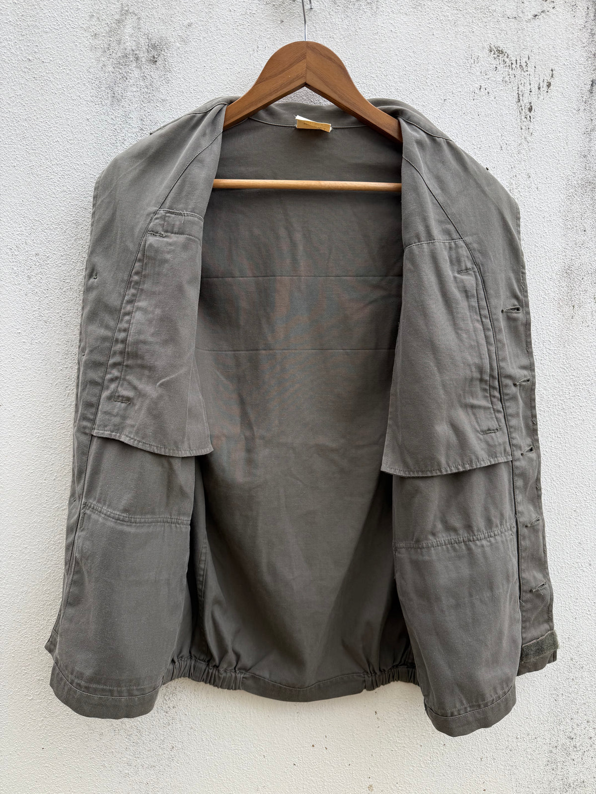 Vintage 1988 French Army F2 Field Jacket SOCOVET HBT Military OG