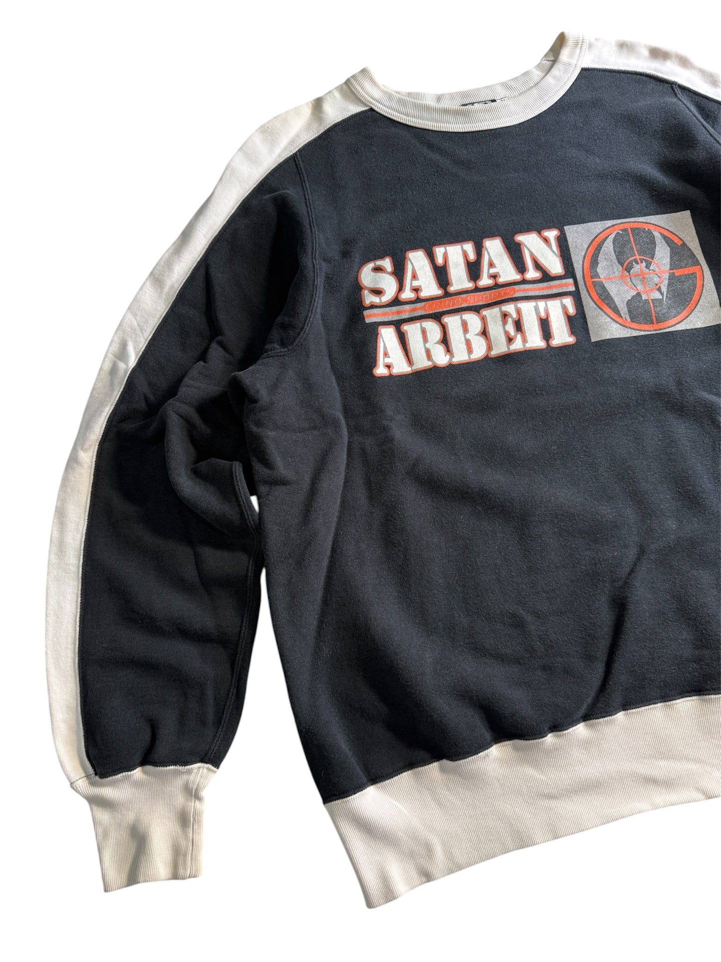 Vintage Grind Sports Satan Arbeit Crewneck Sweatshirt