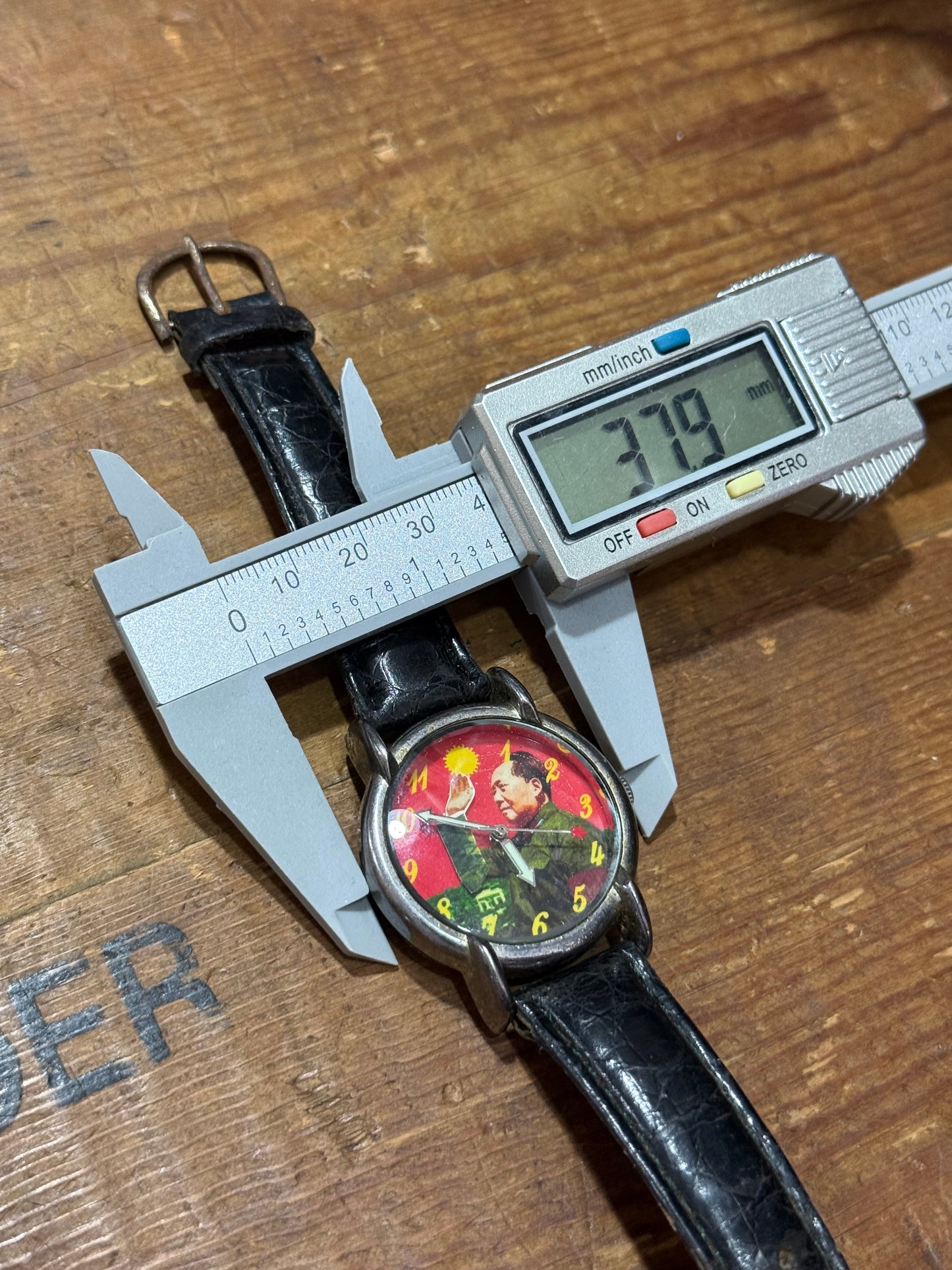 Rare Vintage Mao Zedong Hand Winding Mechanical Watch
