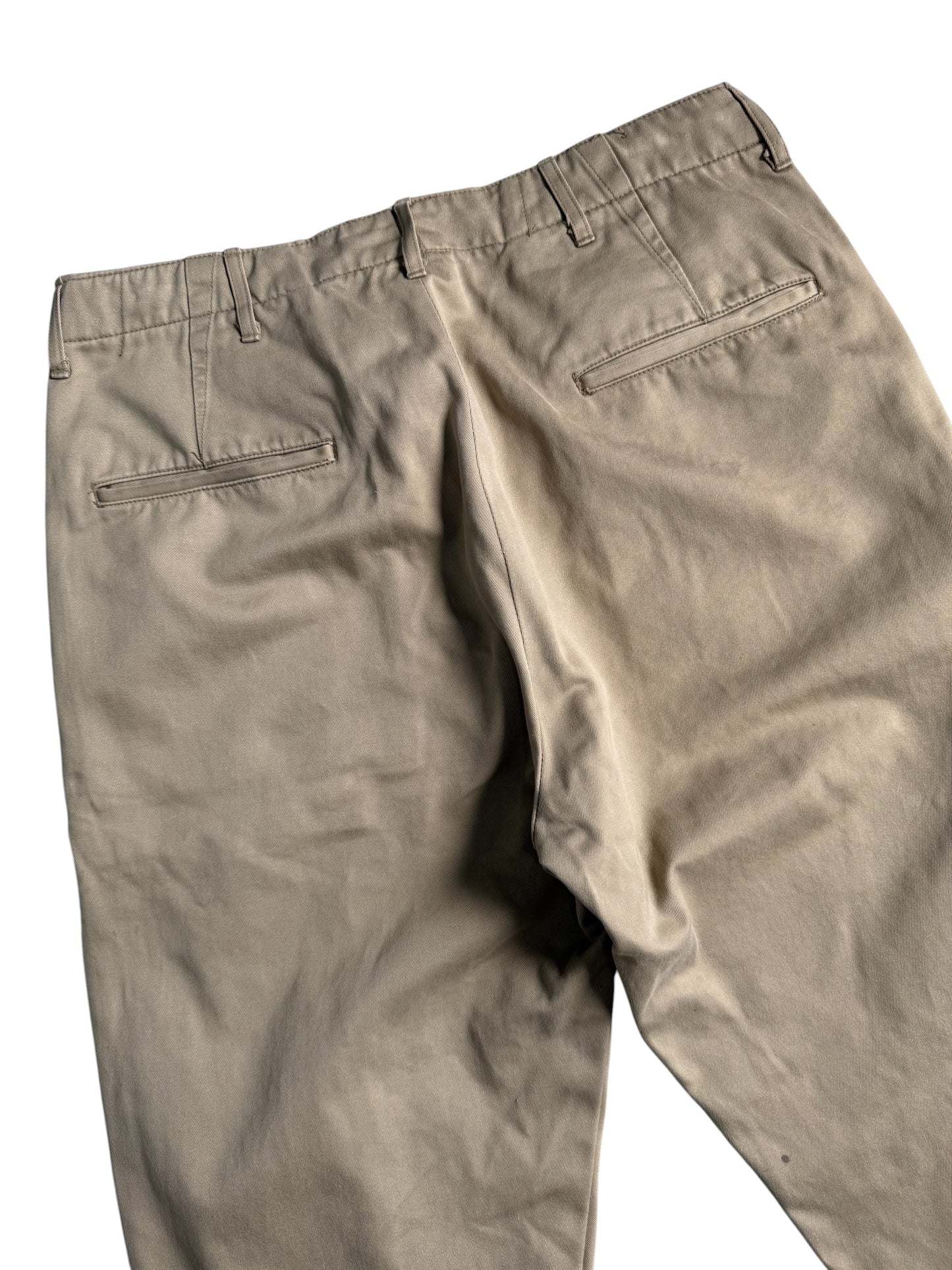 Vintage Toyo Enterprise Japan Military Chino Pants Khaki Beige Workwear Trousers