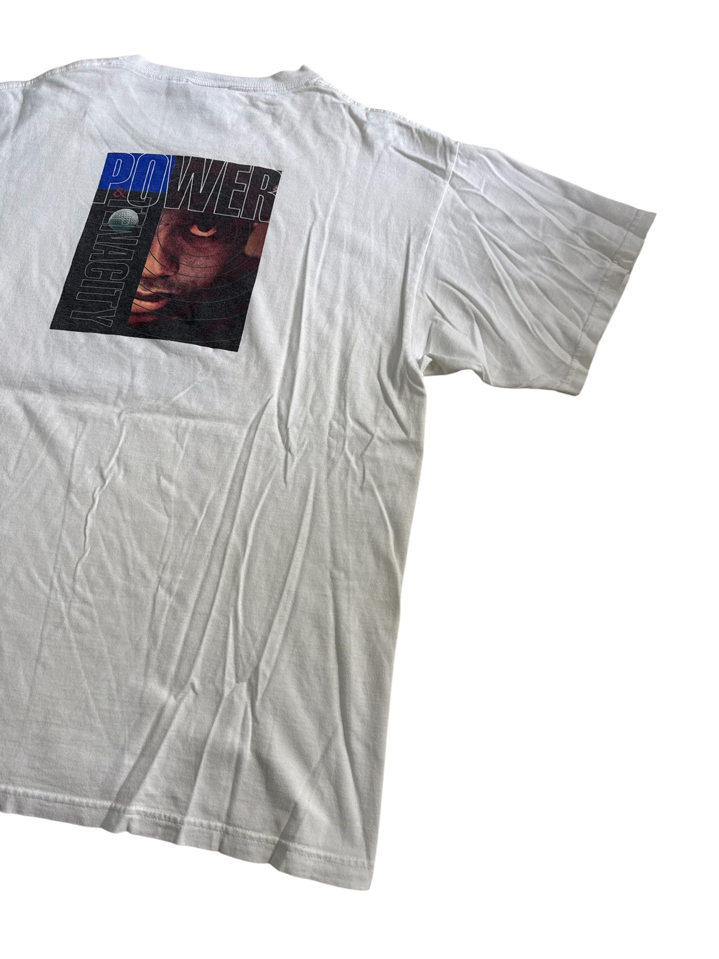 Vintage 90s Nike Tiger Woods Precision Control Tshirt Made In Usa