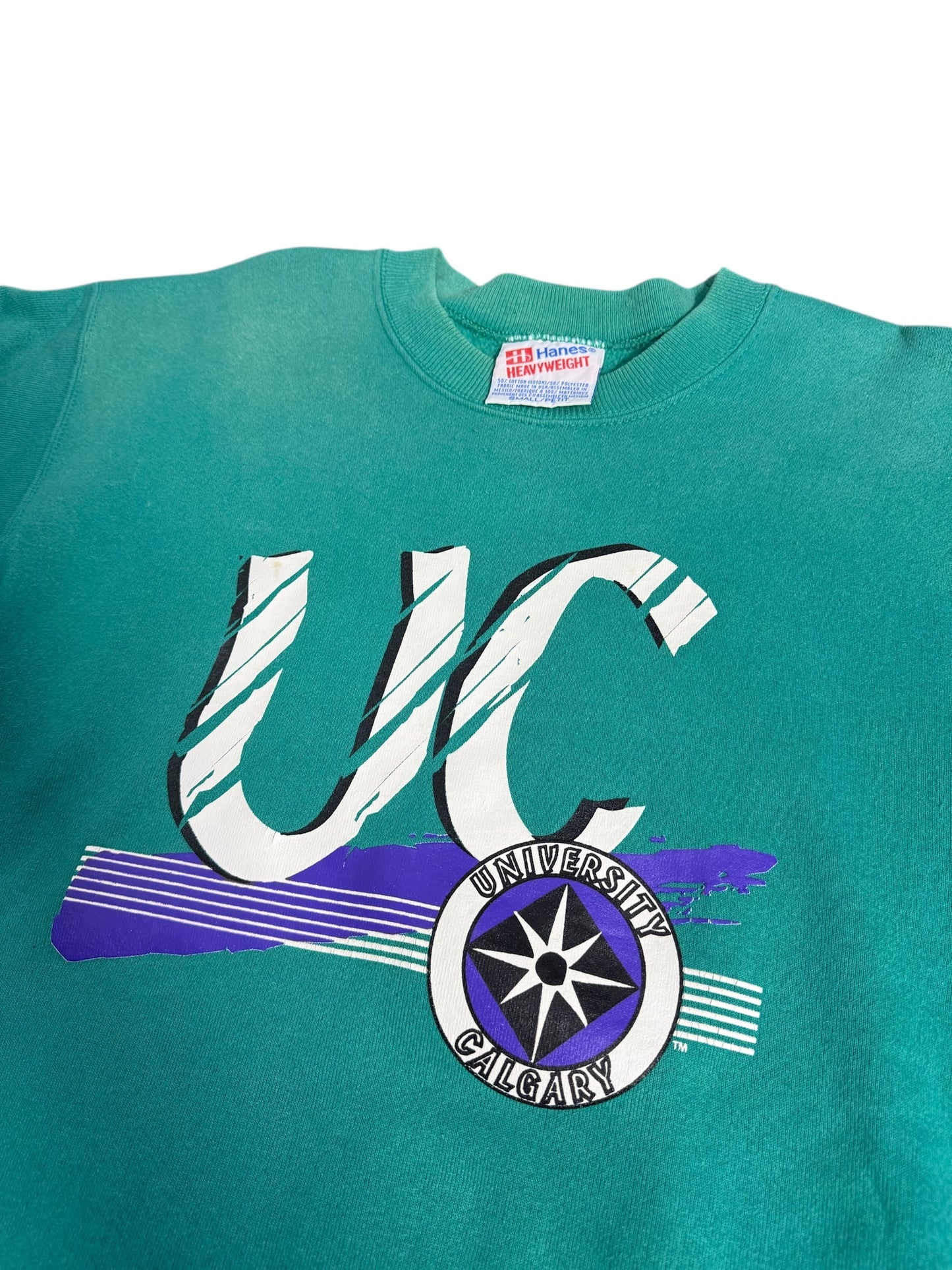 Vintage 90s University of Calgary UC Sweatshirt
