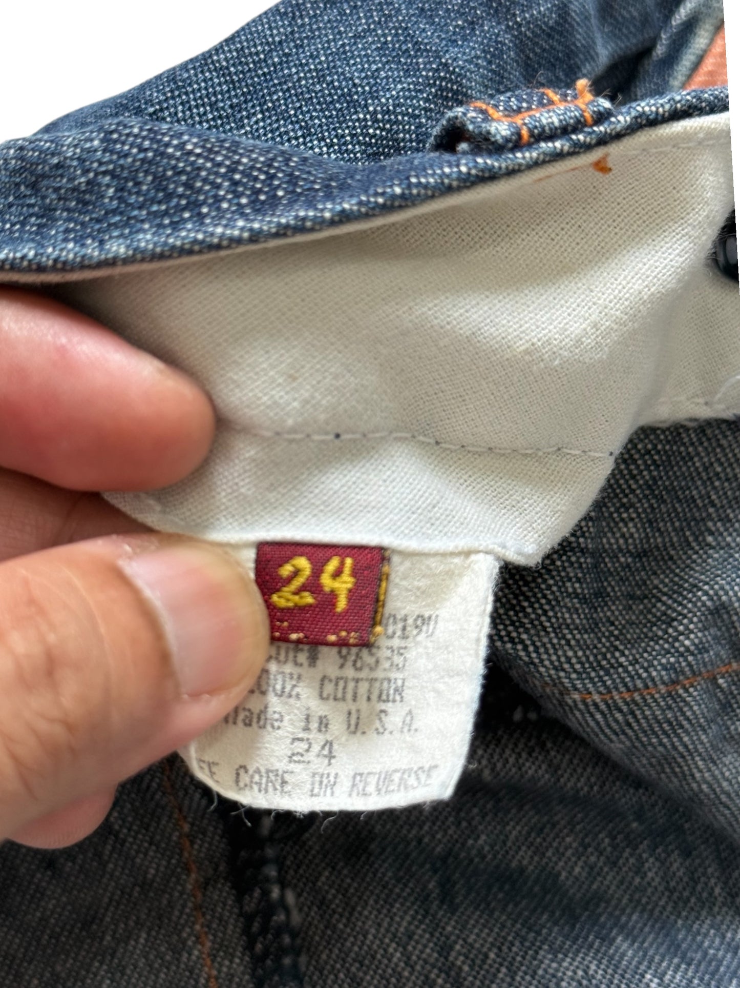 Vintage Y2K 7 For All Mankind Wide Leg Denim Culottes Made in USA