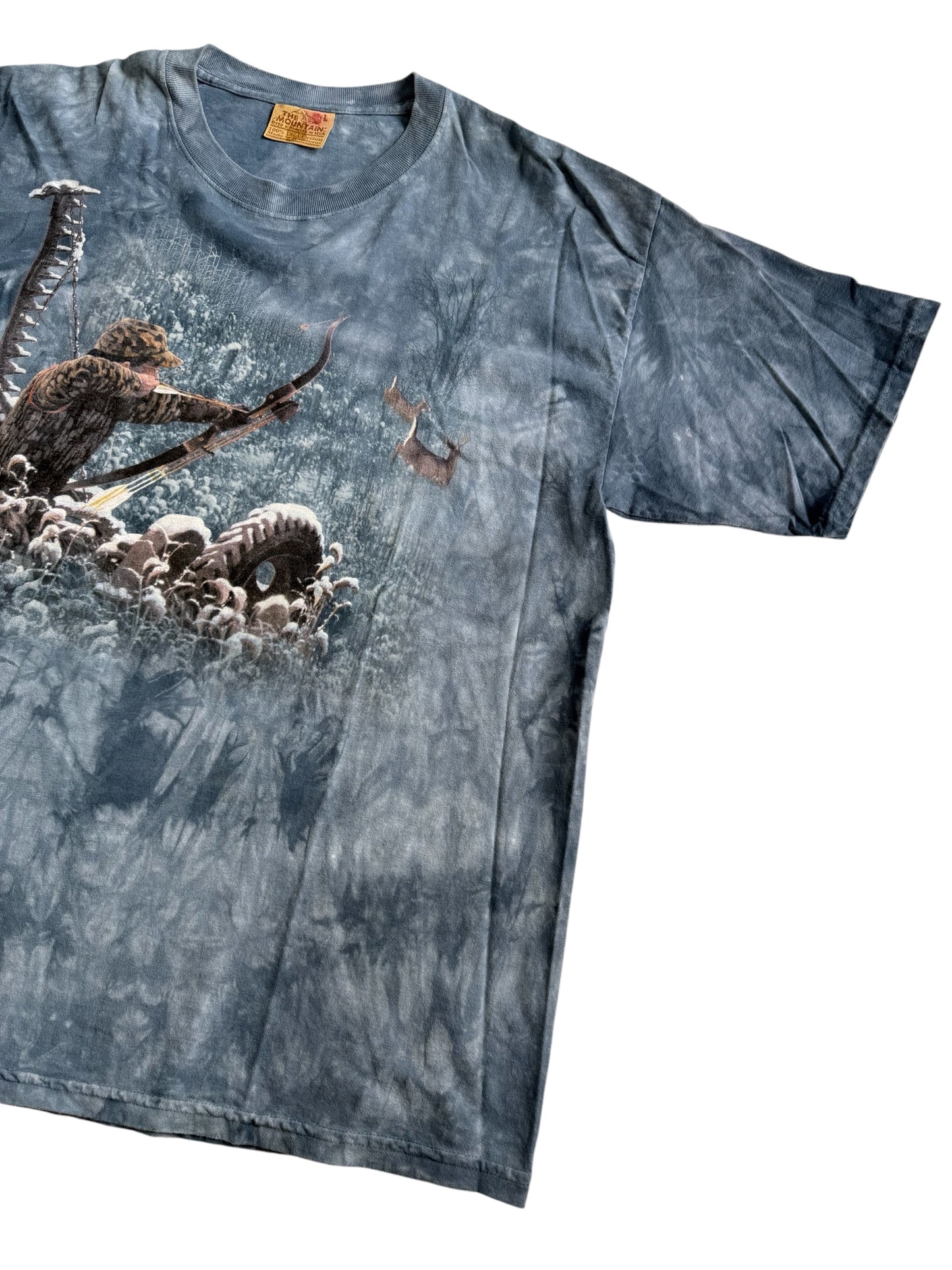 Vintage The Mountain Hunting Graphic Tshirt Tie Dye