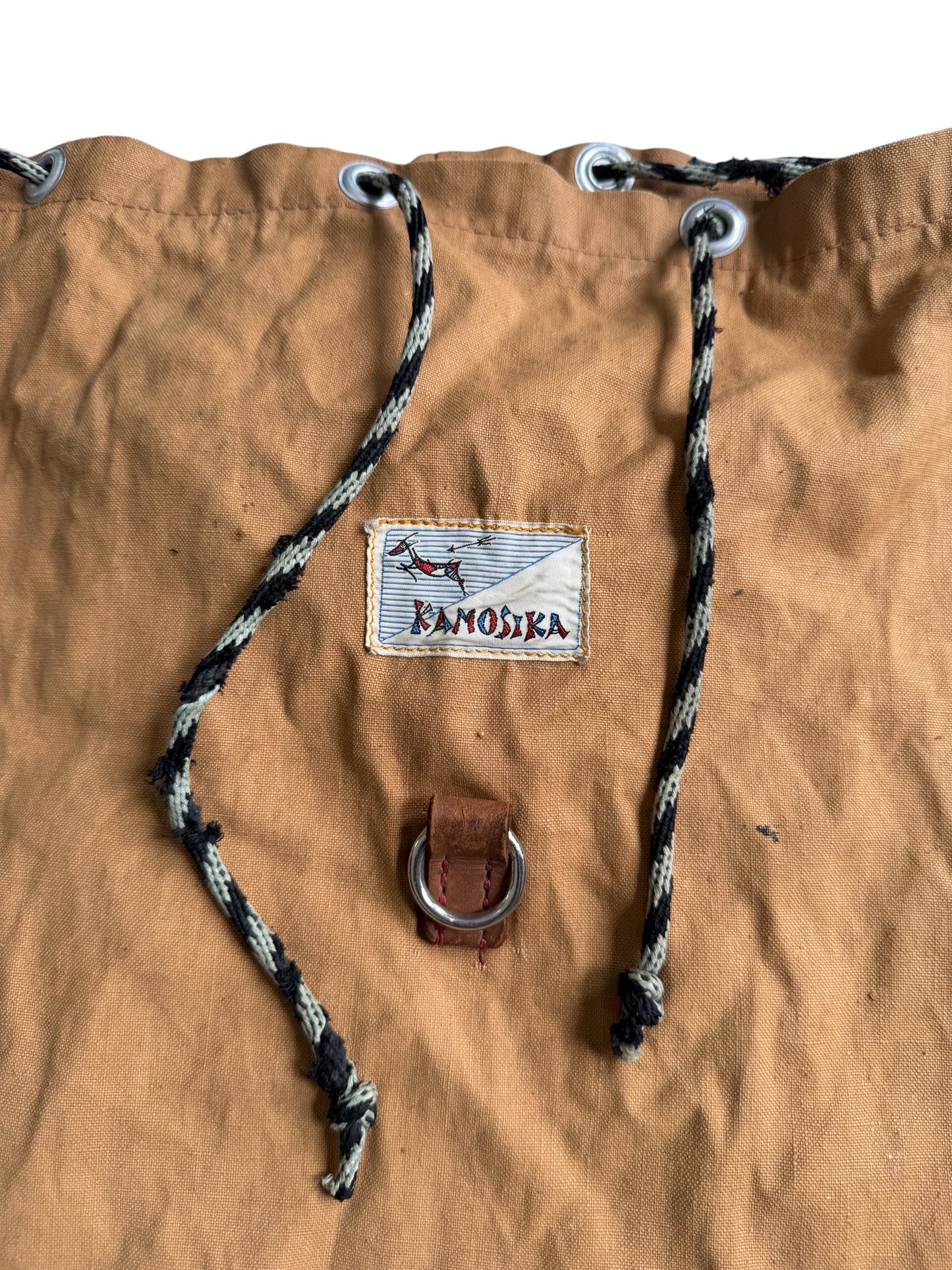 Vintage Kamosika Rucksack Drawstring Bag