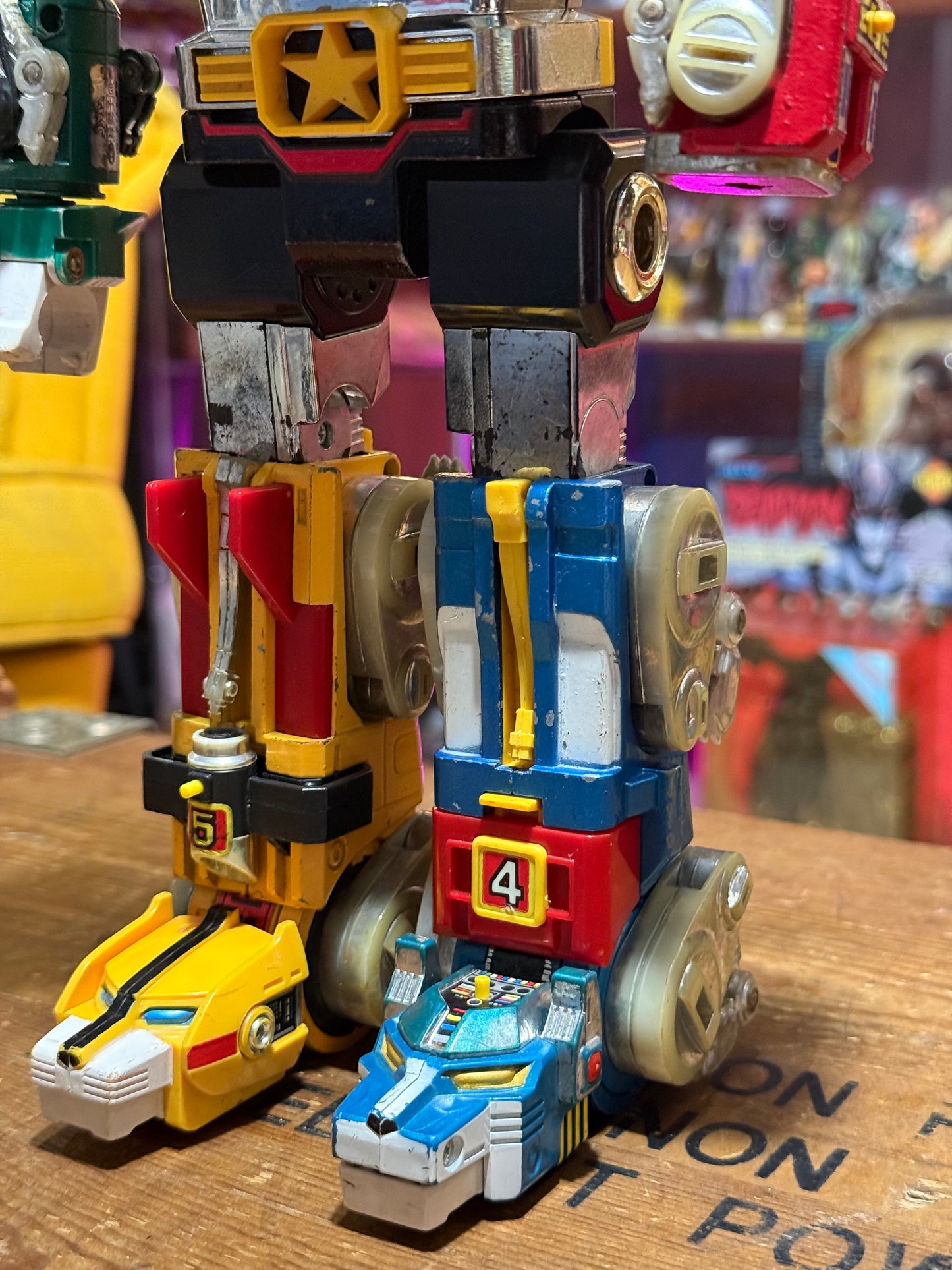 Vintage 1981 Popy Chogokin DX Beast King Golion Voltron