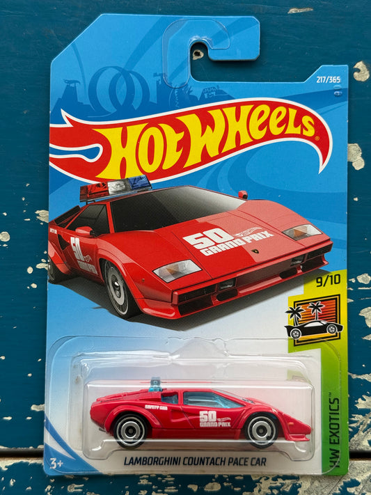 Hot Wheels Lamborghini Countach Pace Car