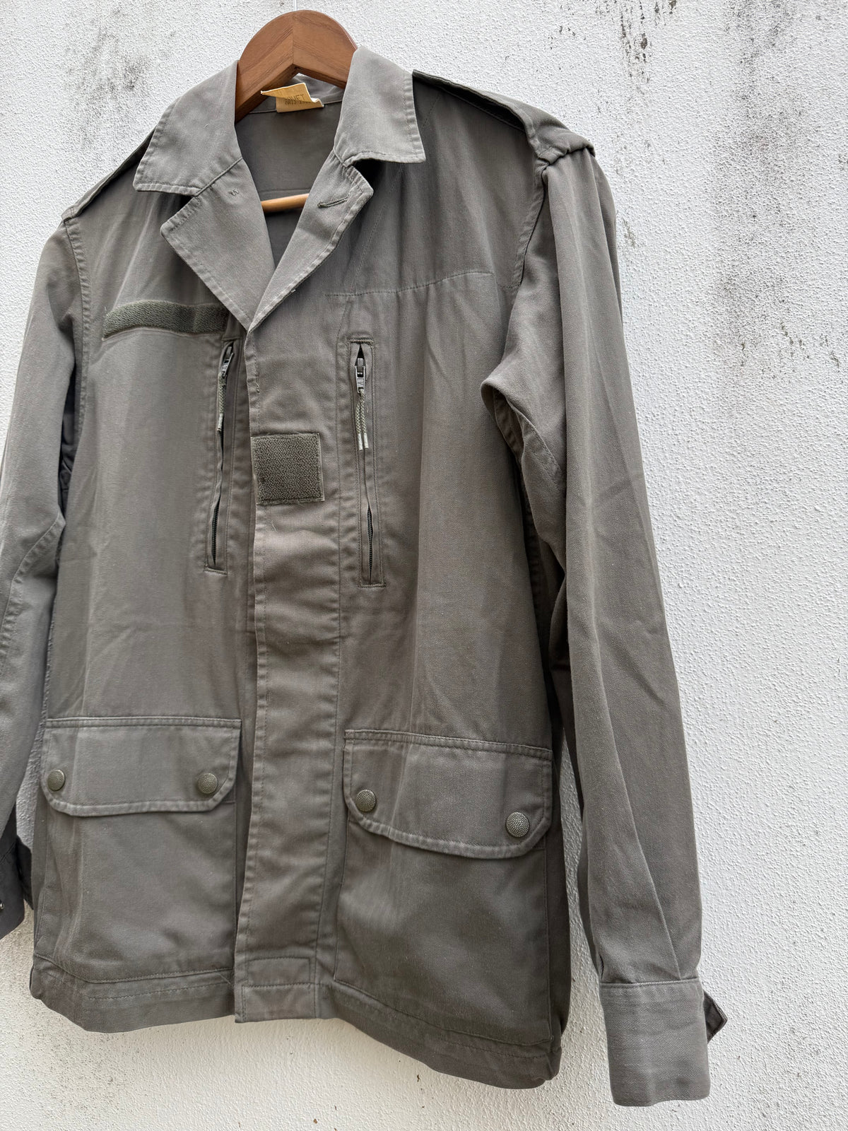 Vintage 1988 French Army F2 Field Jacket SOCOVET HBT Military OG