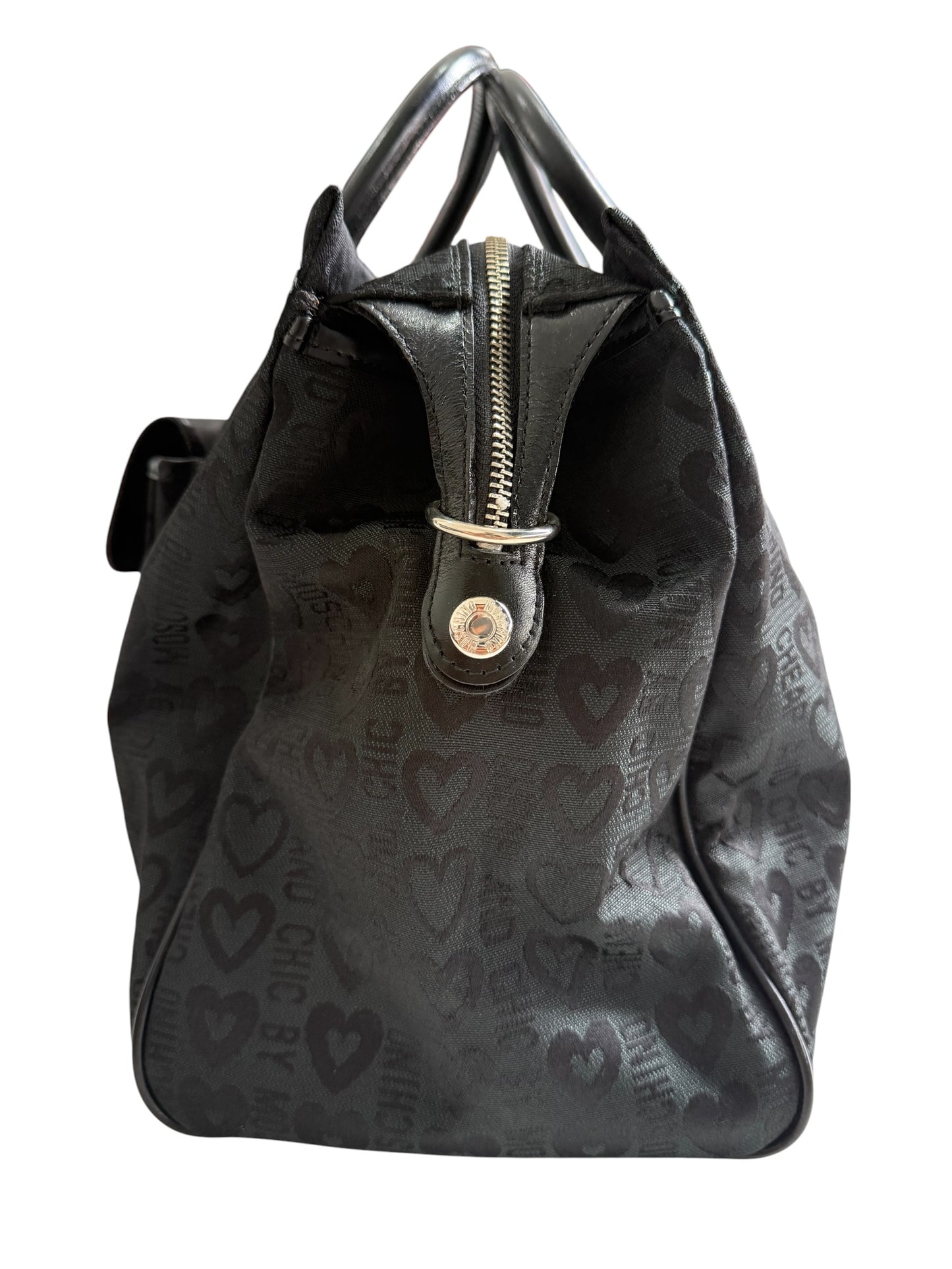 Moschino Cheap And Chic Travel Bag Repeat Logo
