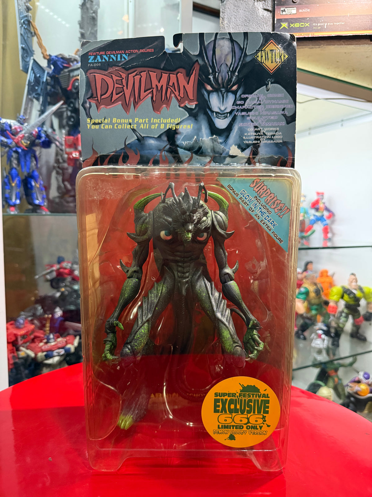 Vintage Devilman Zannin Fewture Super Festival Exclusive 666 Demon Bloody Action Figure