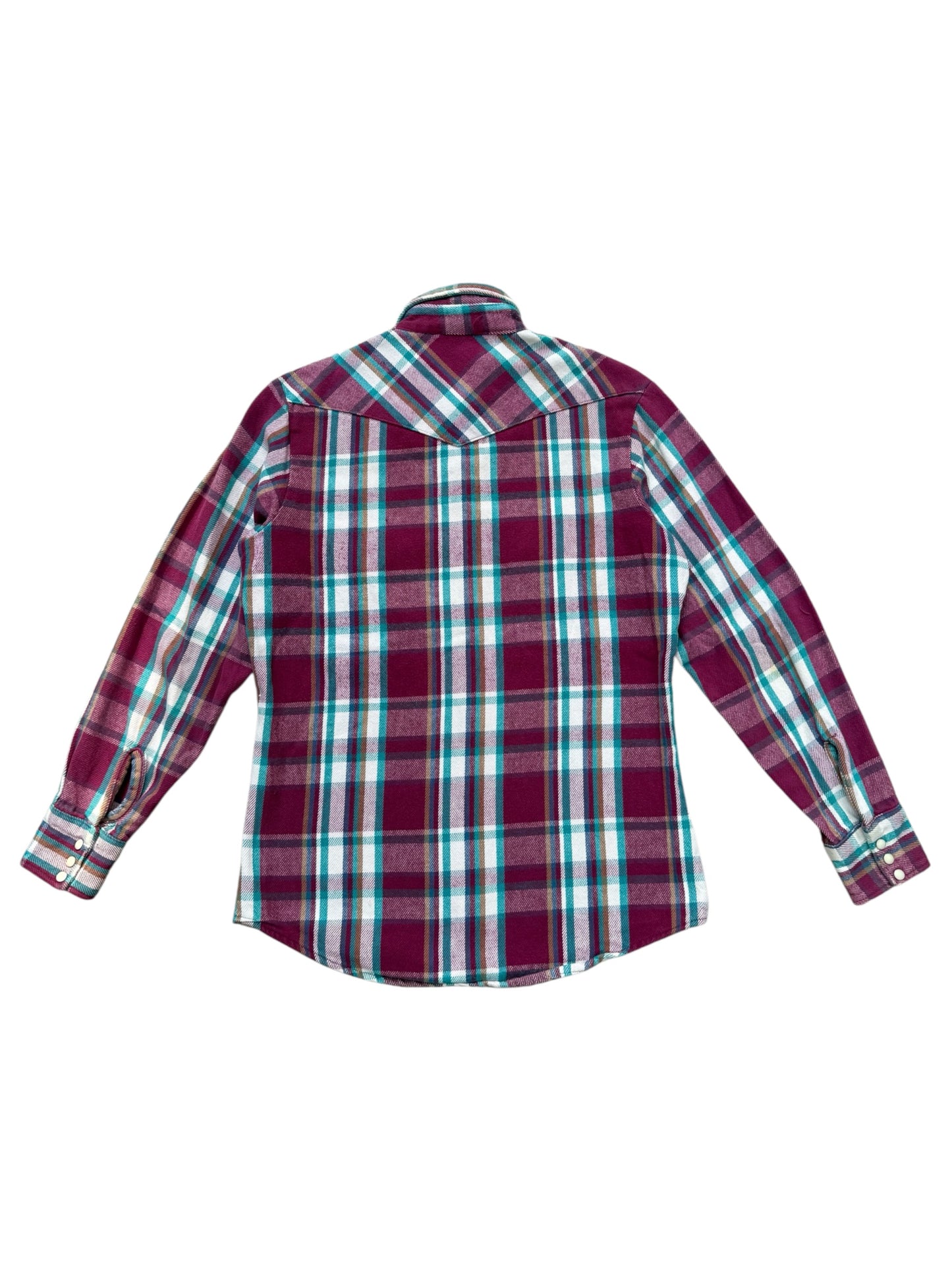 Vintage 1980s Dakota by Five Brother Western Flannel Shirt