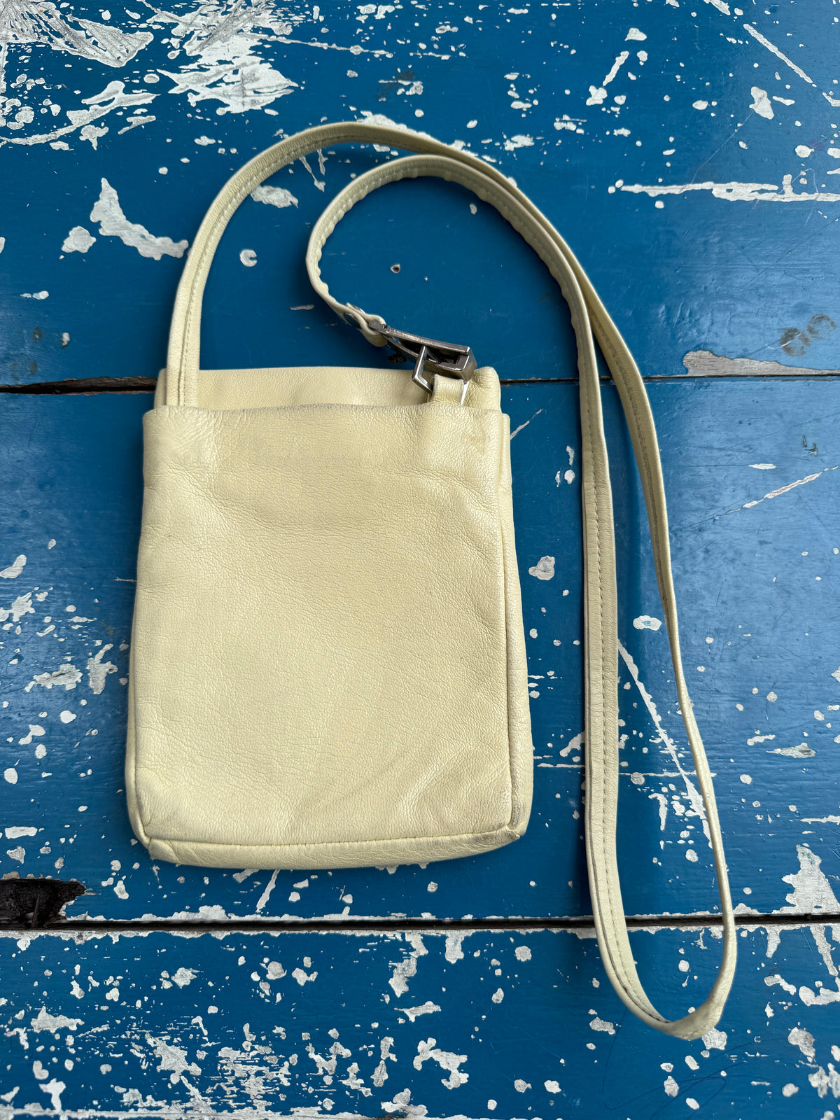 Vintage Trussardi Collection Made in Italy Leather Mini Crossbody Bag
