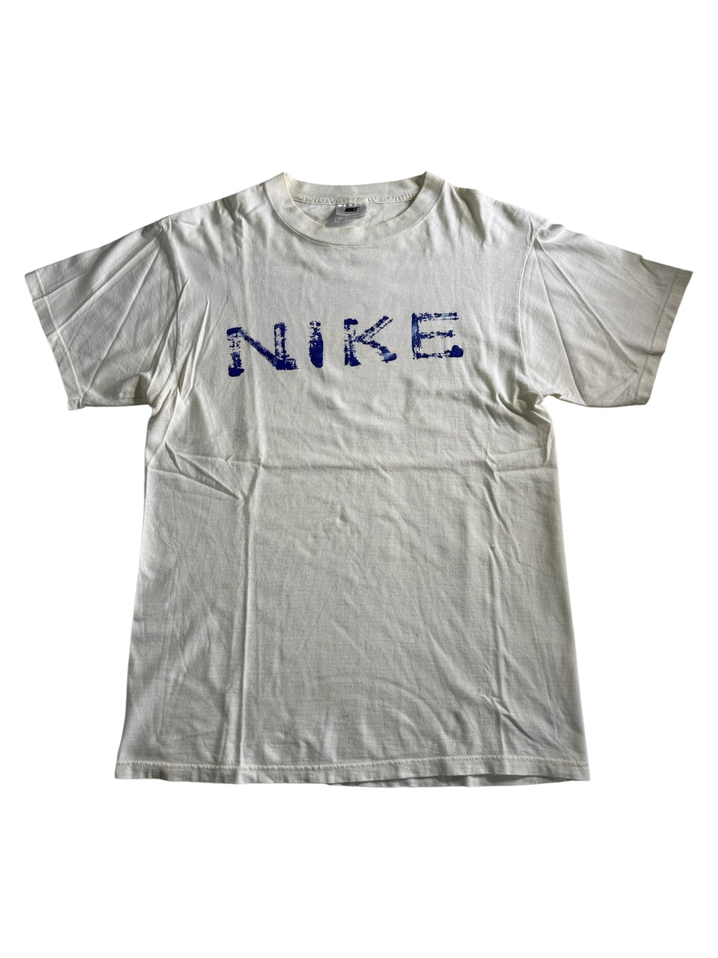 Vintage Nike Big Script Swoosh Logo Tshirt
