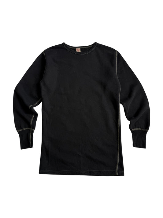 Vintage 1987 French Military Cold Weather Fleece Lined Sweatshirt