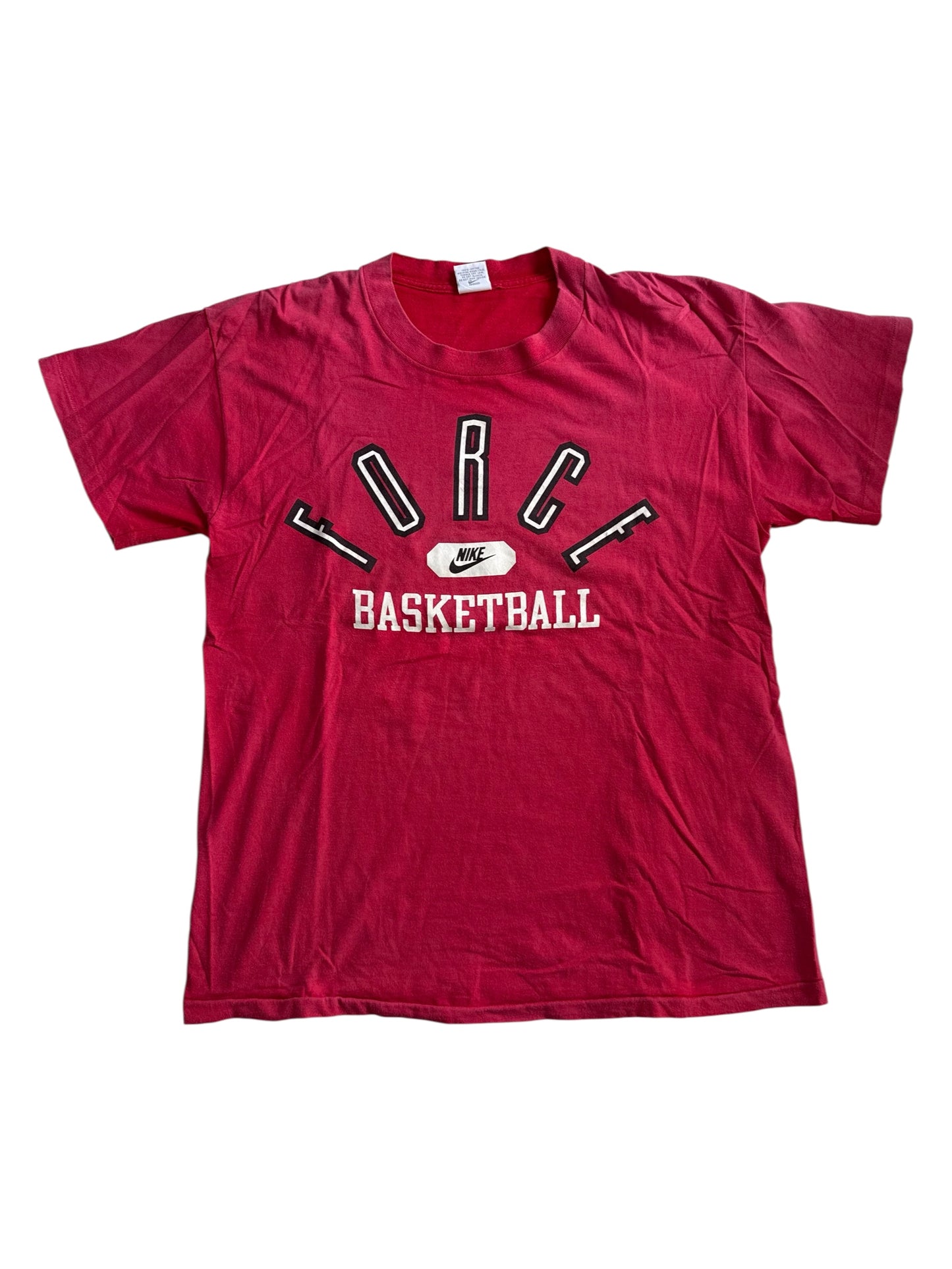 Vintage Nike Force Basketball Tshirt Made In USA