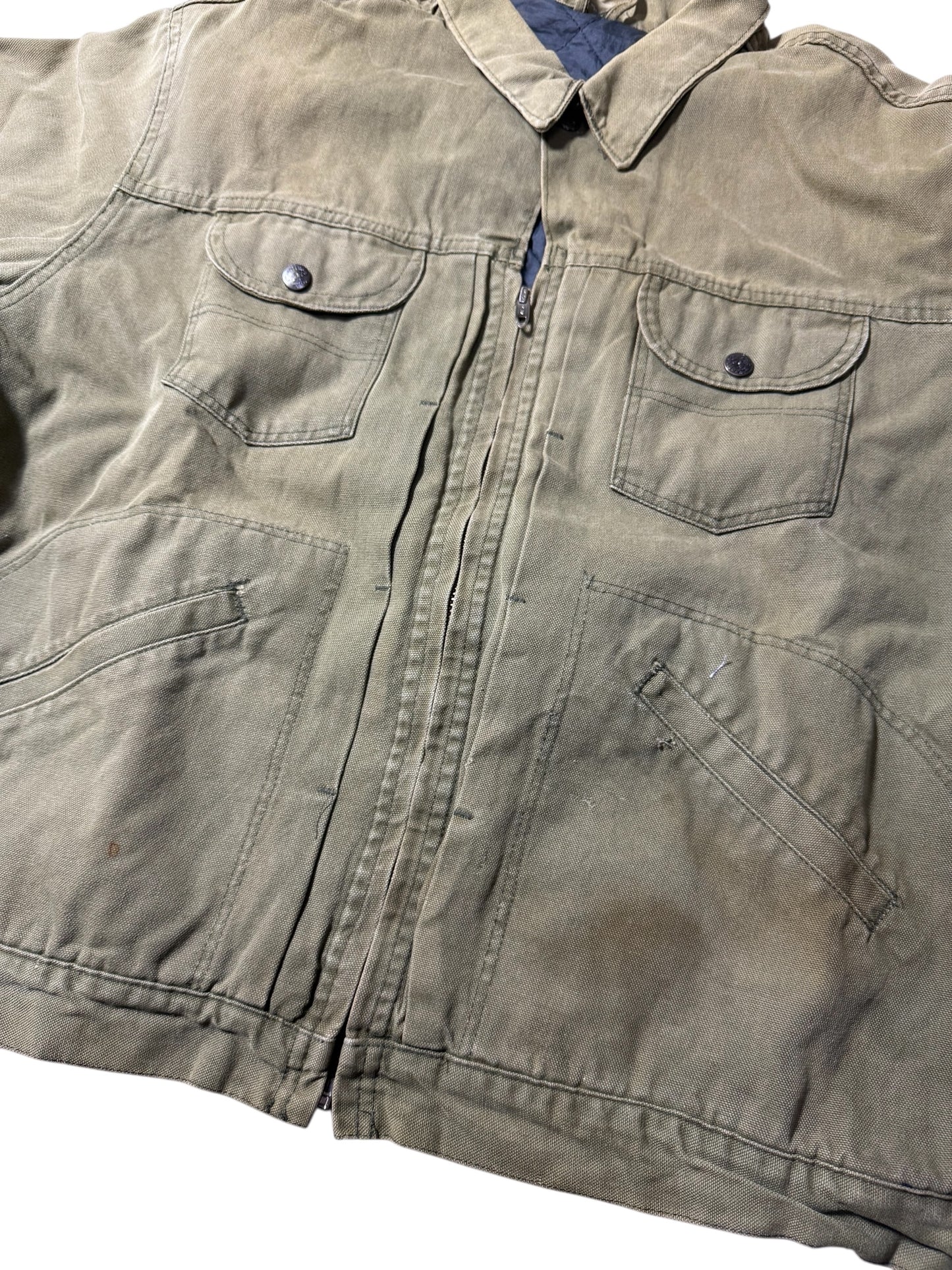 Vintage 1970s-80s Carter’s Quilted Workwear Jacket USA Made