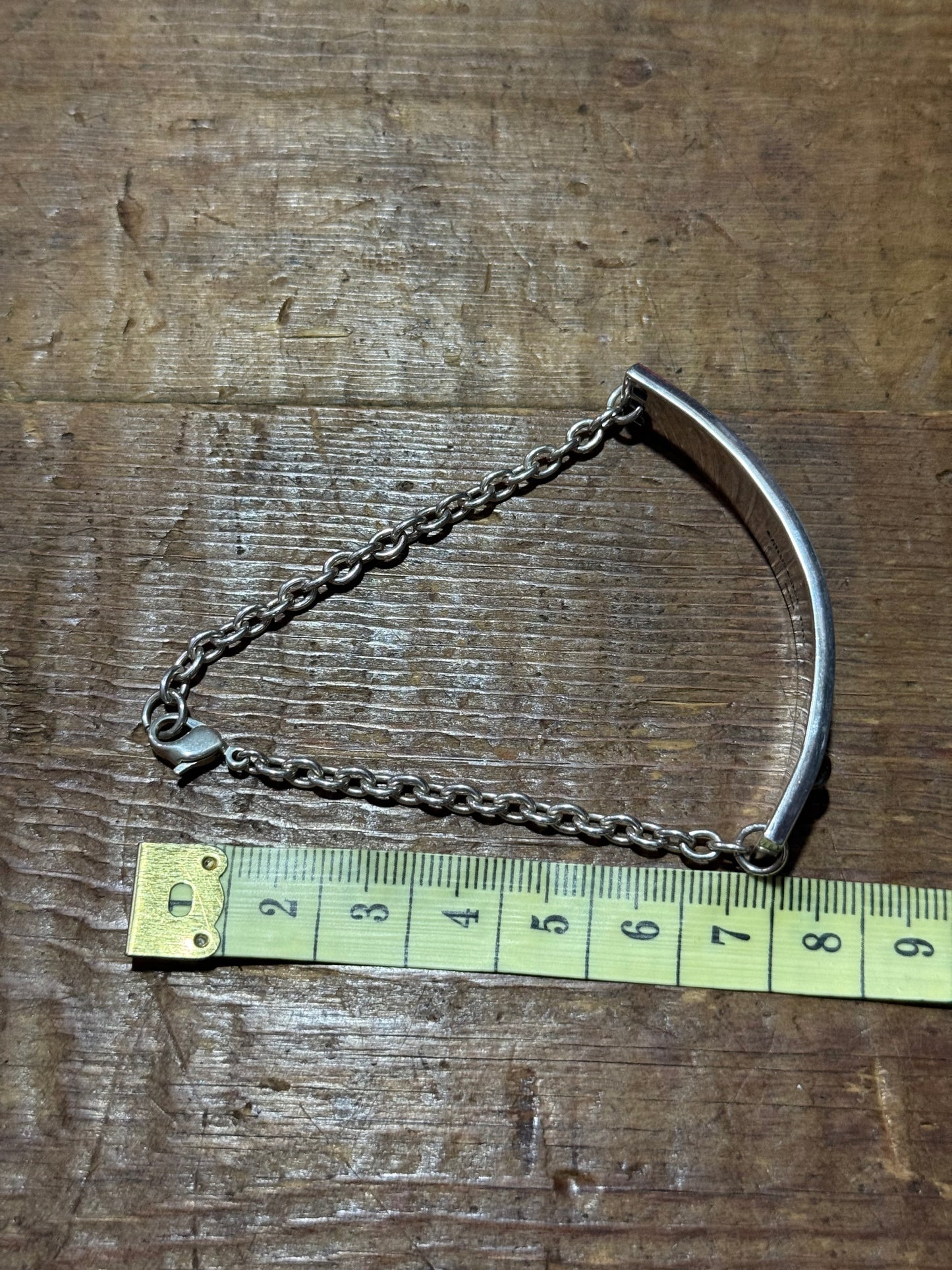 Vintage Shin Megami Tensei III Nocturne Limited Edition Silver Bracelet