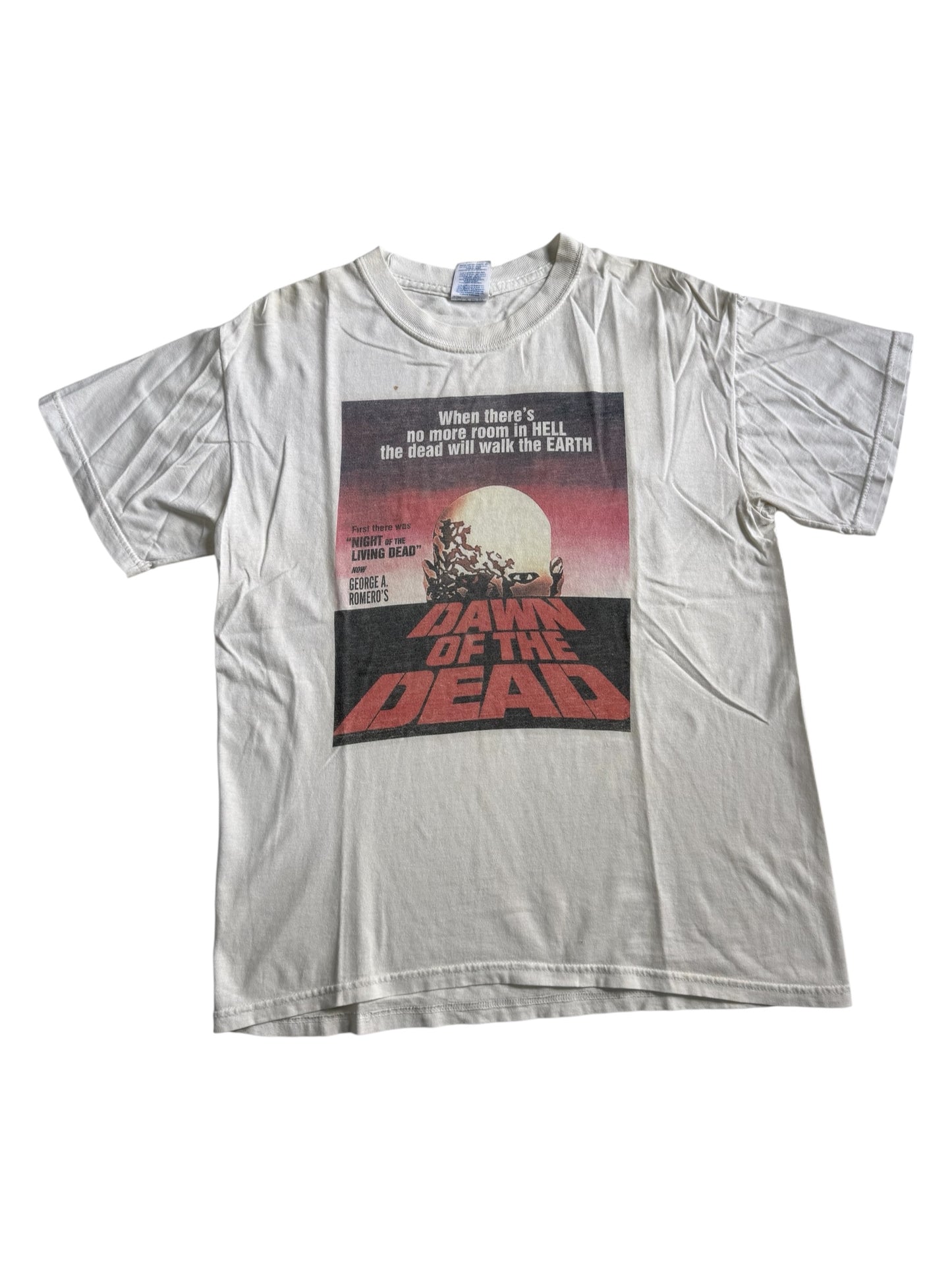 Vintage Dawn Of The Dead Horror Movie Tshirt