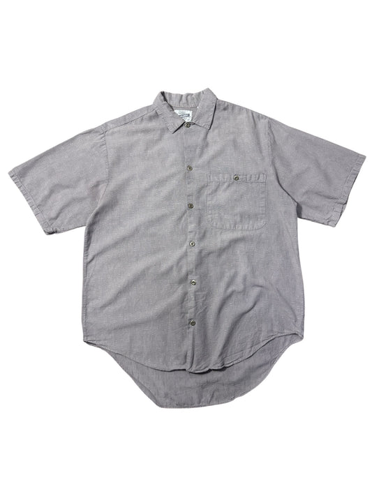 Vintage 1980s–90s BON HOMME USA Made Cotton Utility Shirt
