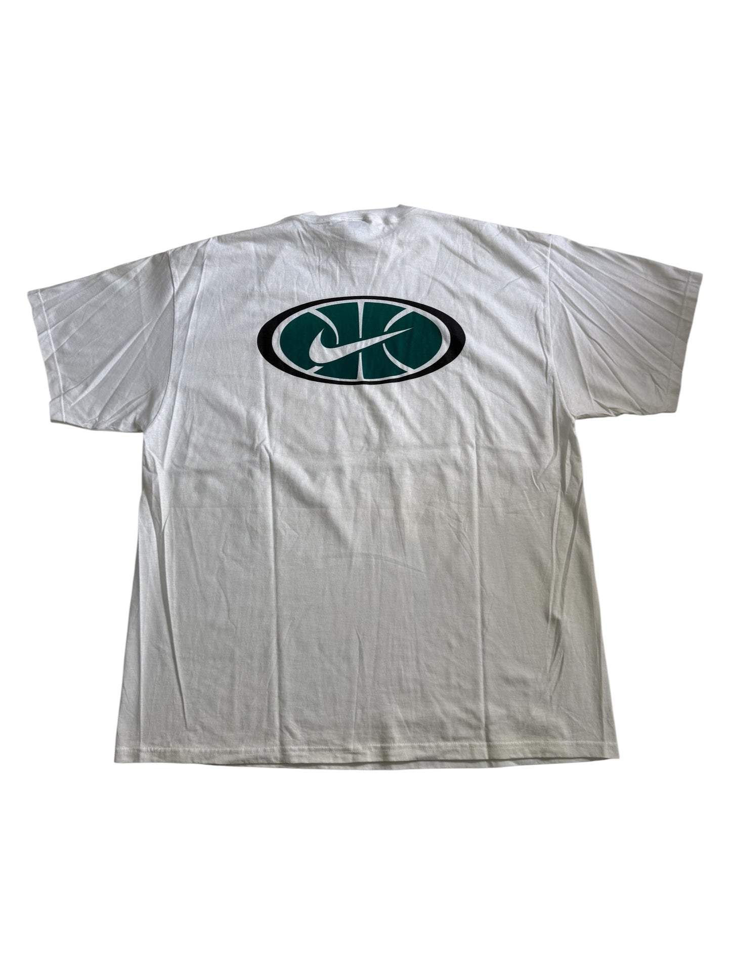 Vintage Nike Basketball Tshirt Made In USA Deadstock Oversized