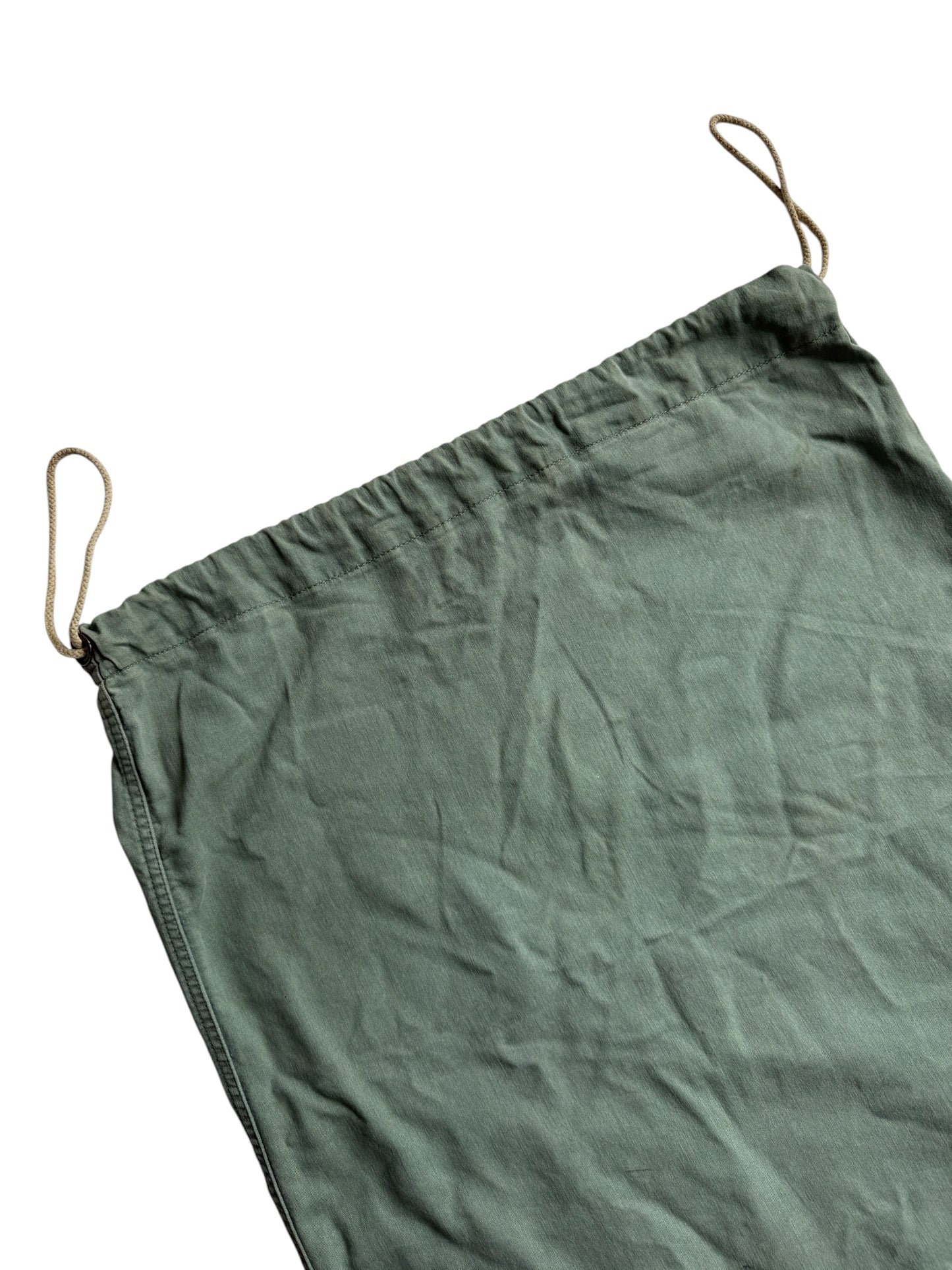 Vintage Army Military Laundry Big Size Drawstring Bag