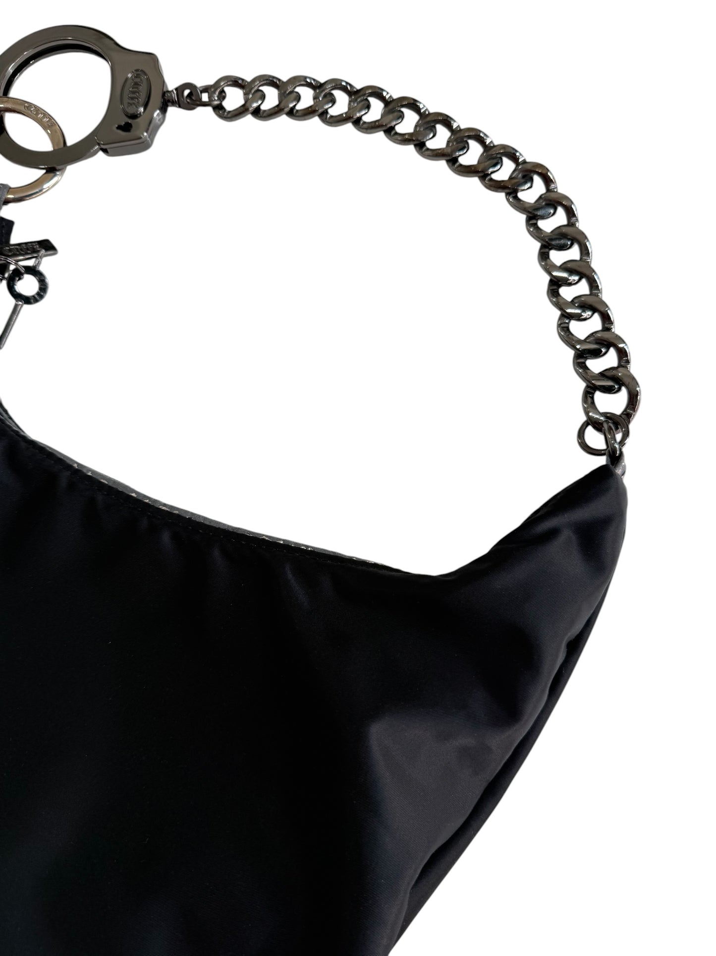 Vintage 2000s Cuffz Mini Nylon Handcuff Chain Handbag