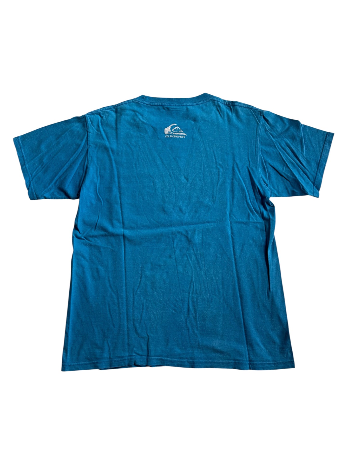 Vintage Quiksilver “Our Roots Run Droper” Tshirt Blue