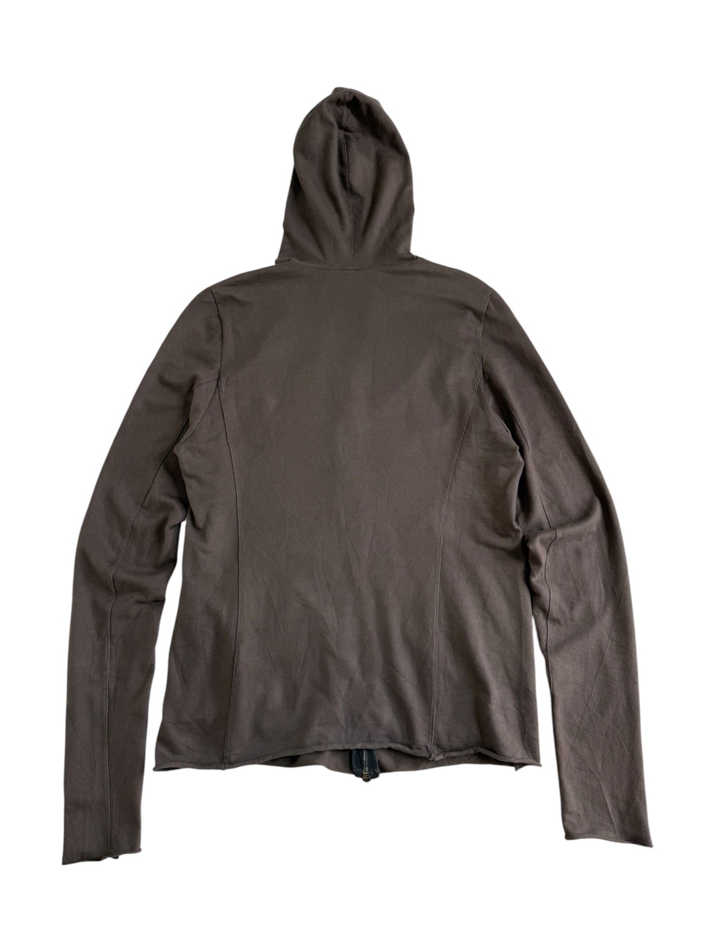 Poeme Bohemien Hooded Zip Jacket Made in Italy