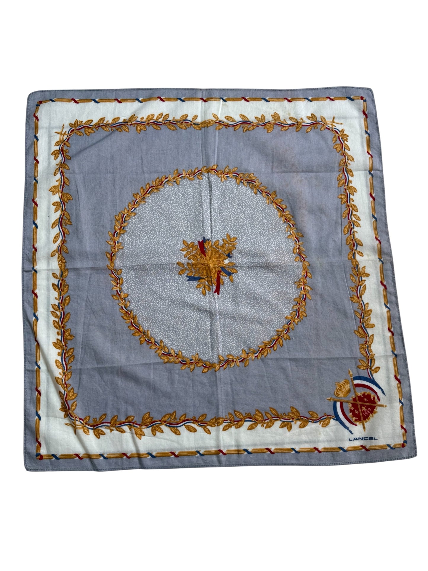 Vintage Handkerchief Lot Trussardi Issey Miyake Pierre Balmain Hanae Mori Lancel