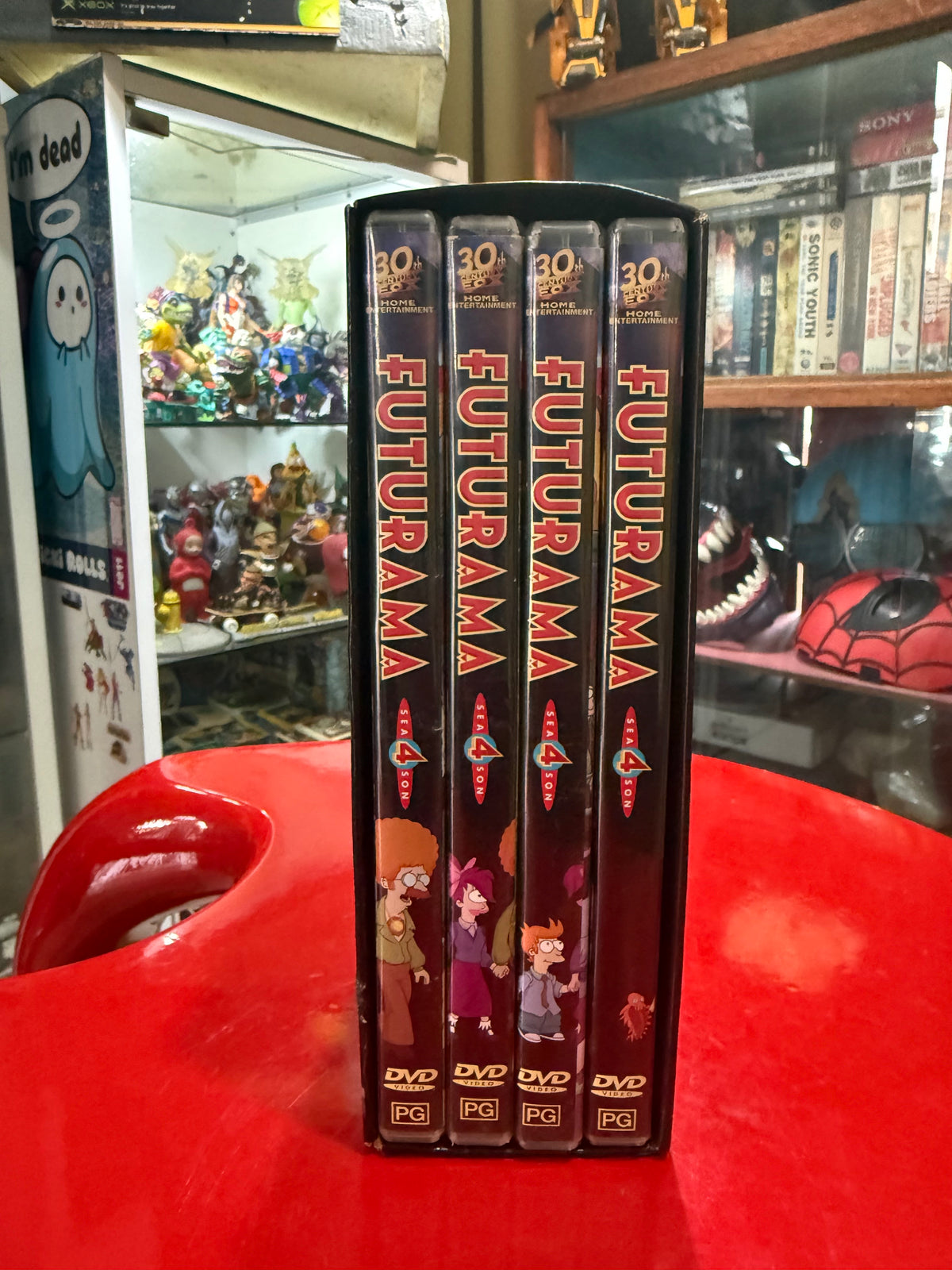 Futurama Season 4 Complete 4 Disc DVD Box Set Australian Release 2004