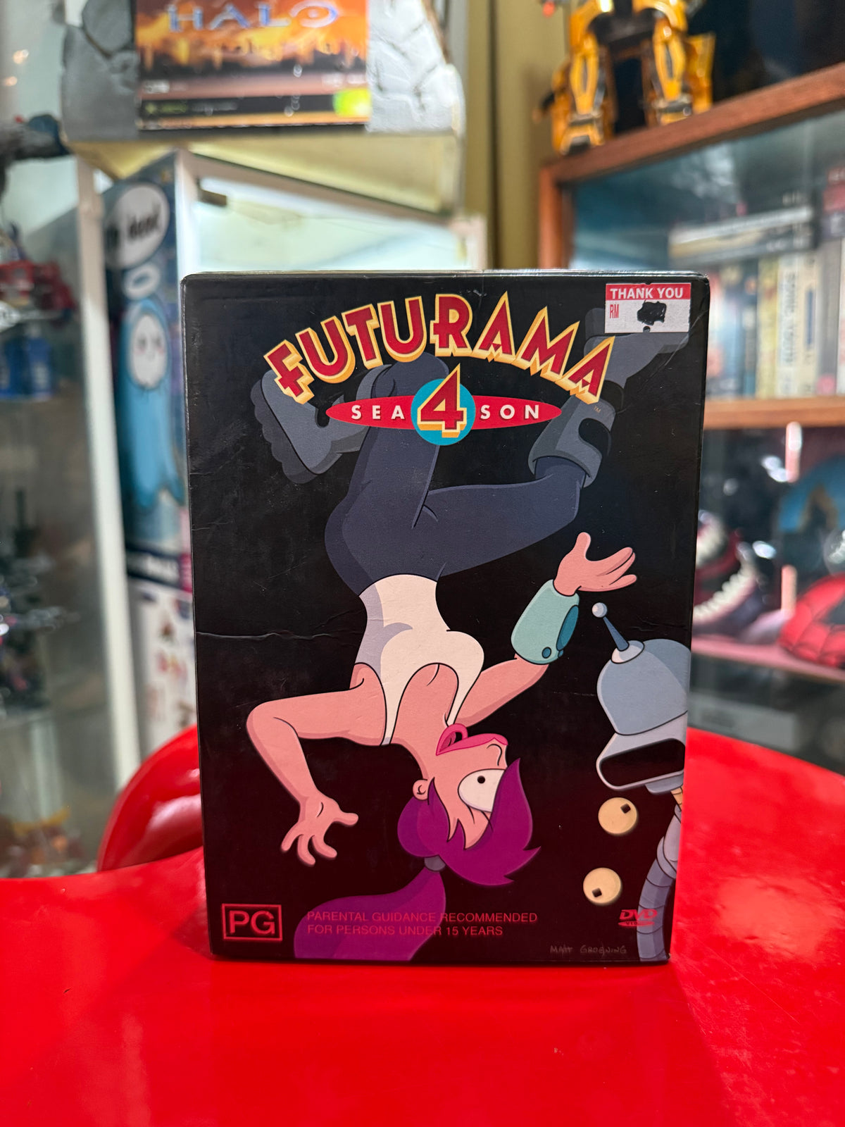 Futurama Season 4 Complete 4 Disc DVD Box Set Australian Release 2004