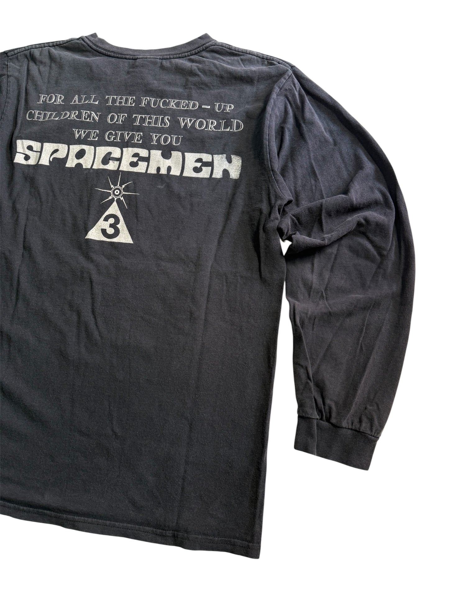 Vintage Spacemen 3 Longsleeve Band Tshirt Psychedelic Indie Rock Shoegaze
