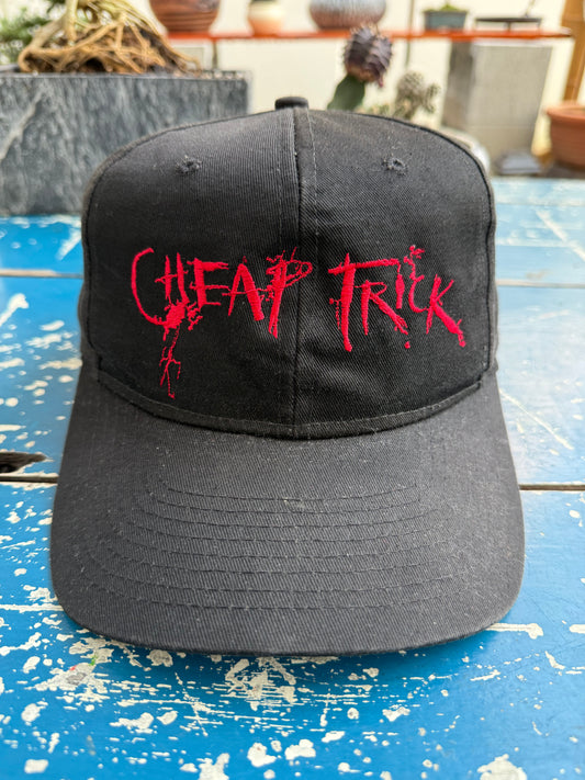 Vintage Cheap Trick Band Embroidered Snapback Cap