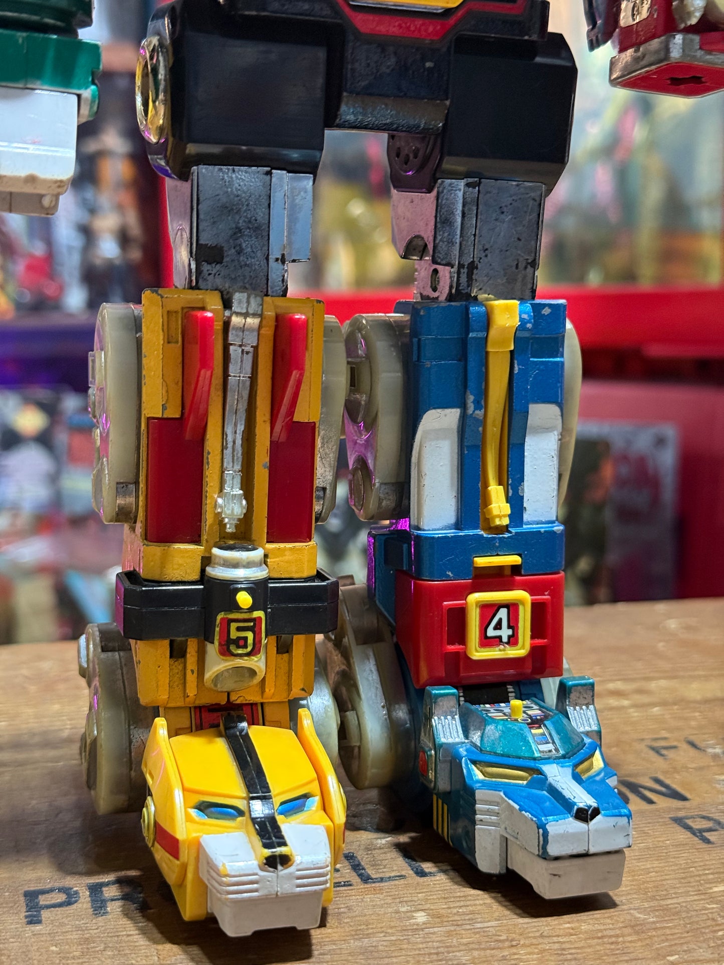 Vintage 1981 Popy Chogokin DX Beast King Golion Voltron