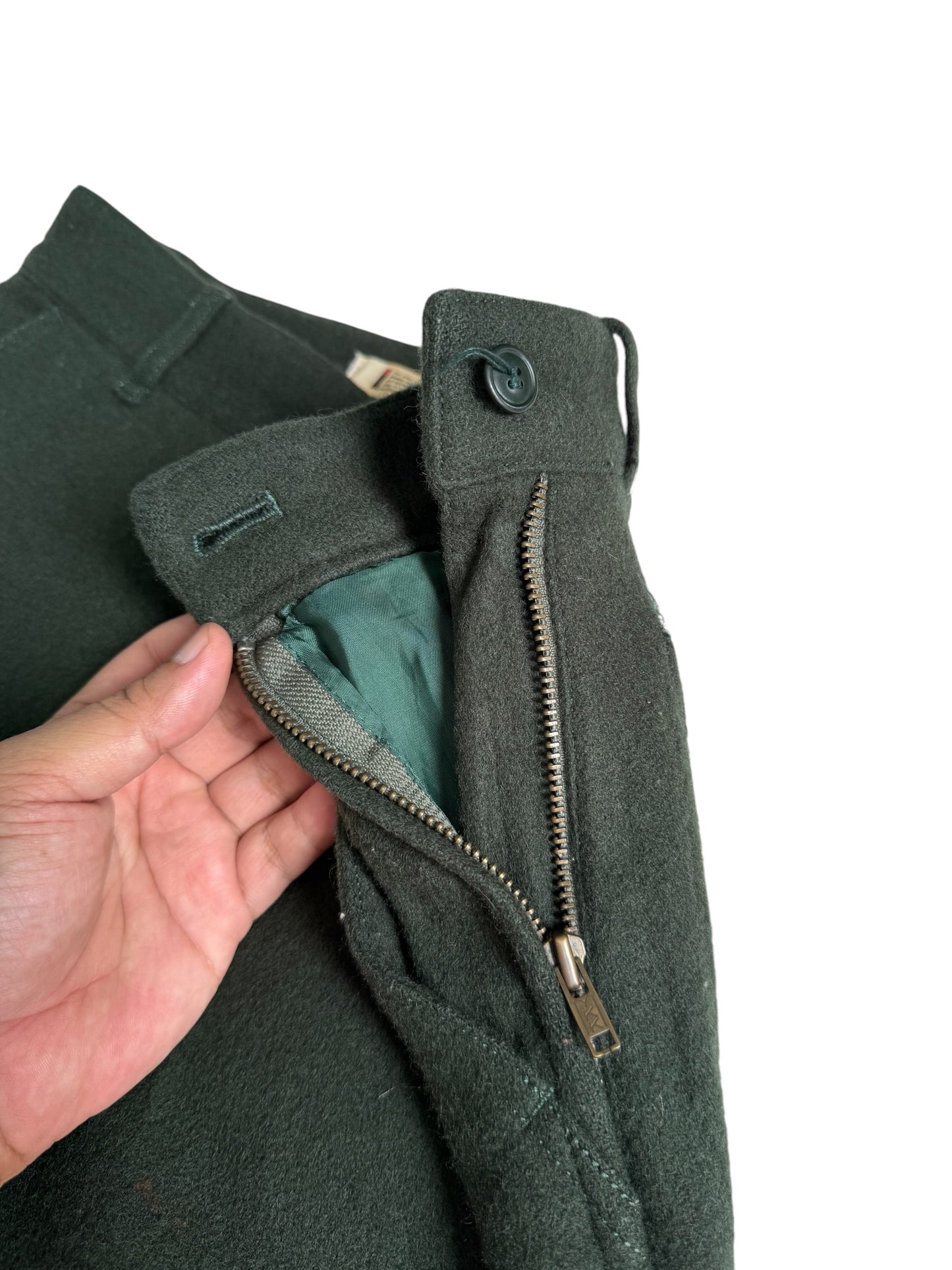 Vintage Issey Miyake Wool Flannel Utility Trousers Made in Japan A/W 1989–1990