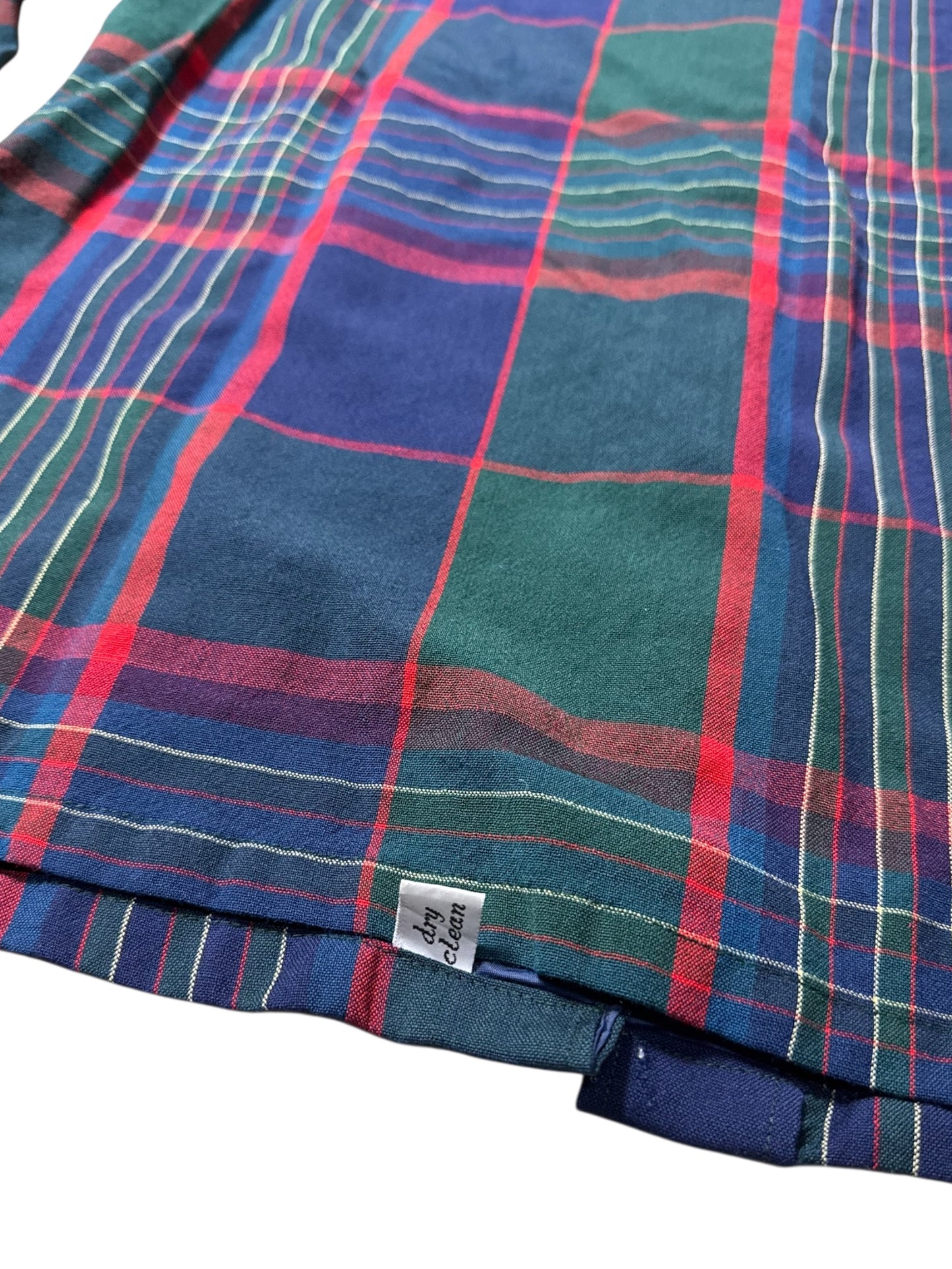 Vintage 1980s Pendleton Plaid Wool Shirt Made in USA
