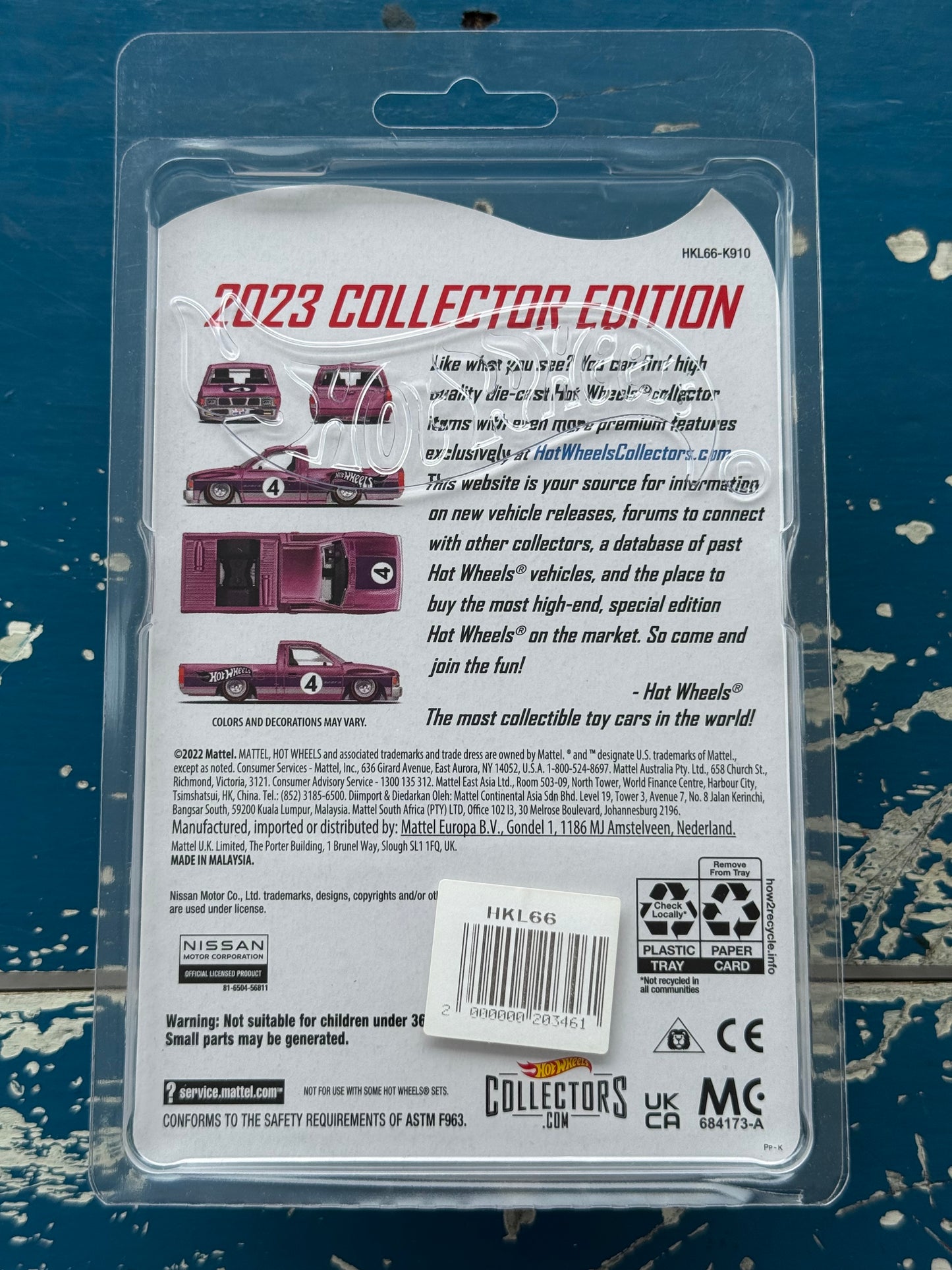 Hot Wheels 2023 Collector Edition Custom ‘93 Nissan Hardbody (D21)