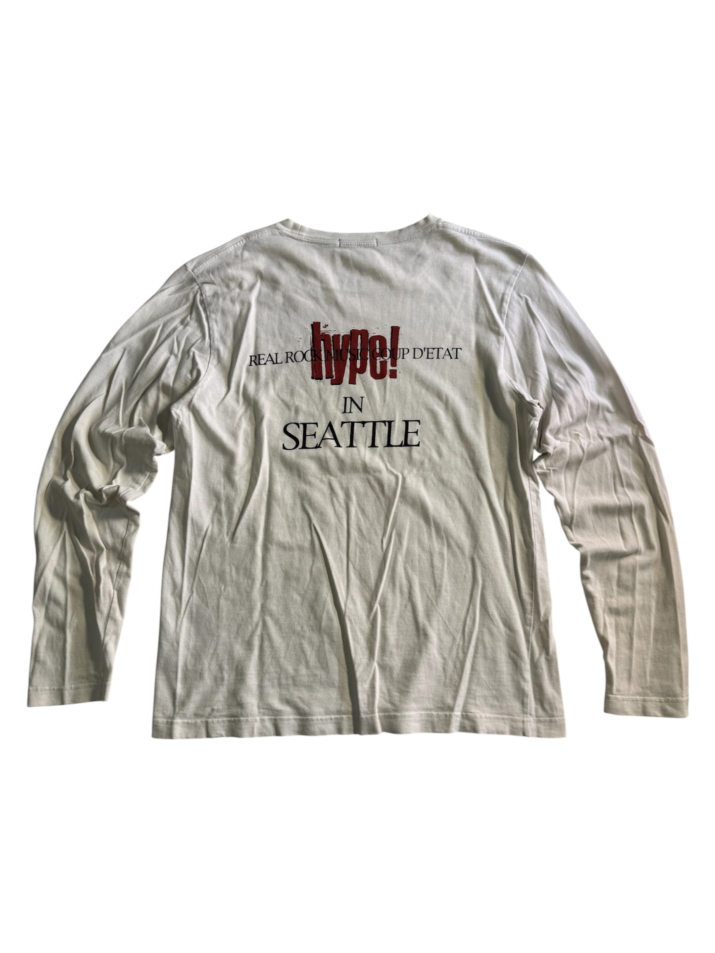 Hype Seattle Grunge Documentary Movie 90s Tshirt Rare