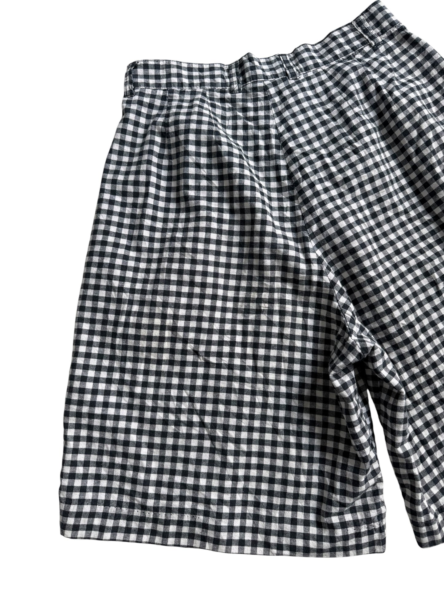Vintage 1980s Palmetto’s Plaid High Waisted Shorts