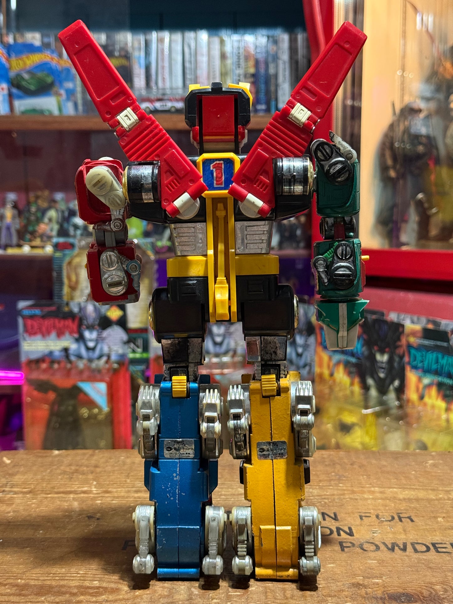 Vintage 1981 Popy Chogokin DX Beast King Golion Voltron