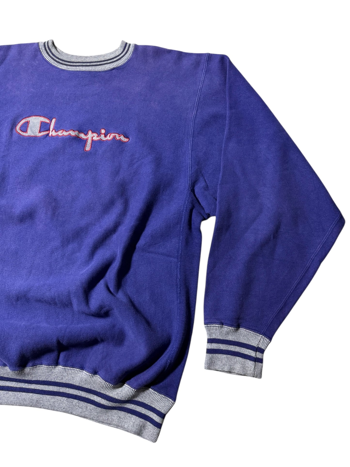 Vintage Champion Reverse Weave Script Logo Sweatshirt