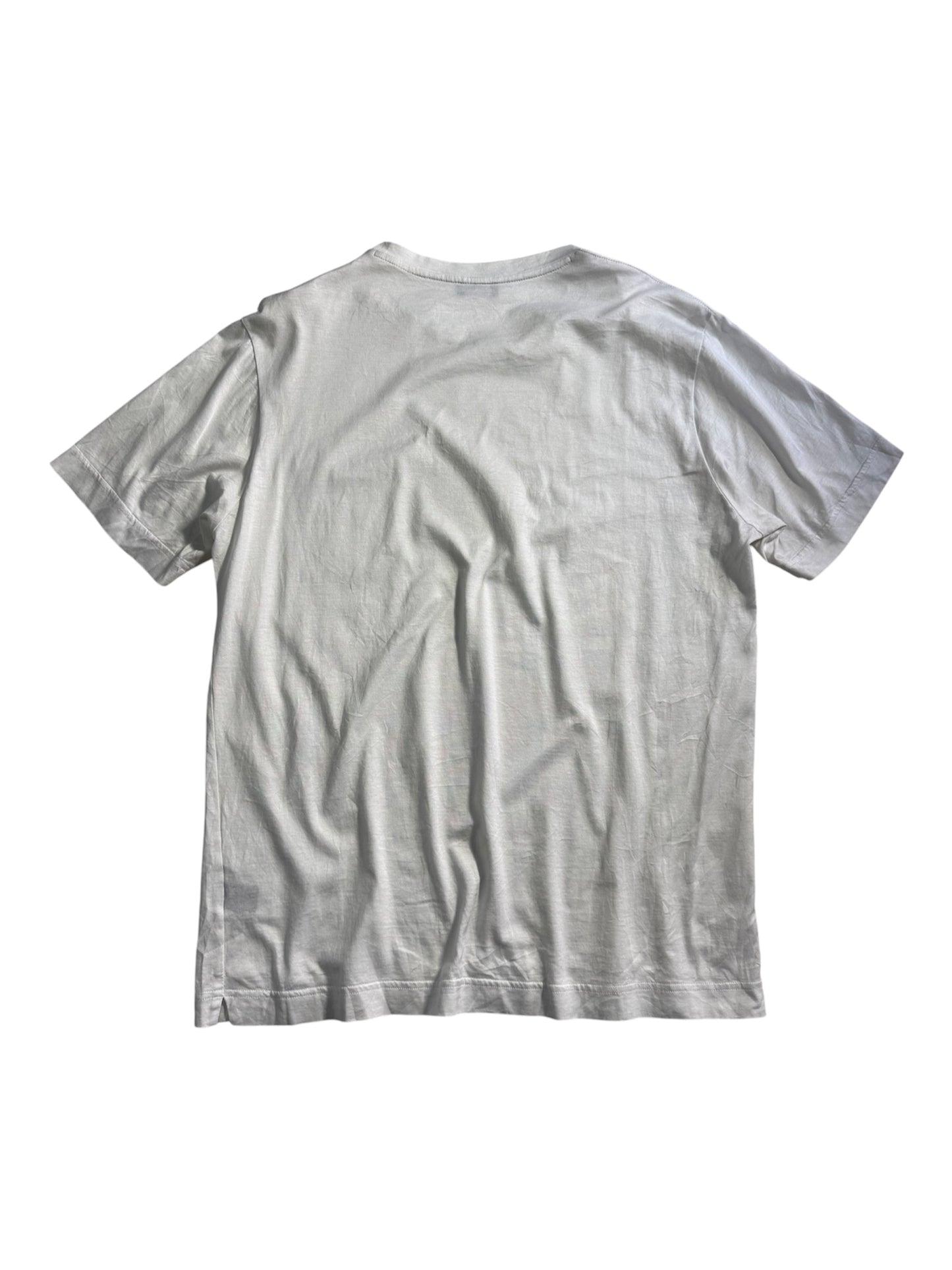 Drumohr Pocket Tshirt White Minimal Made in Italy