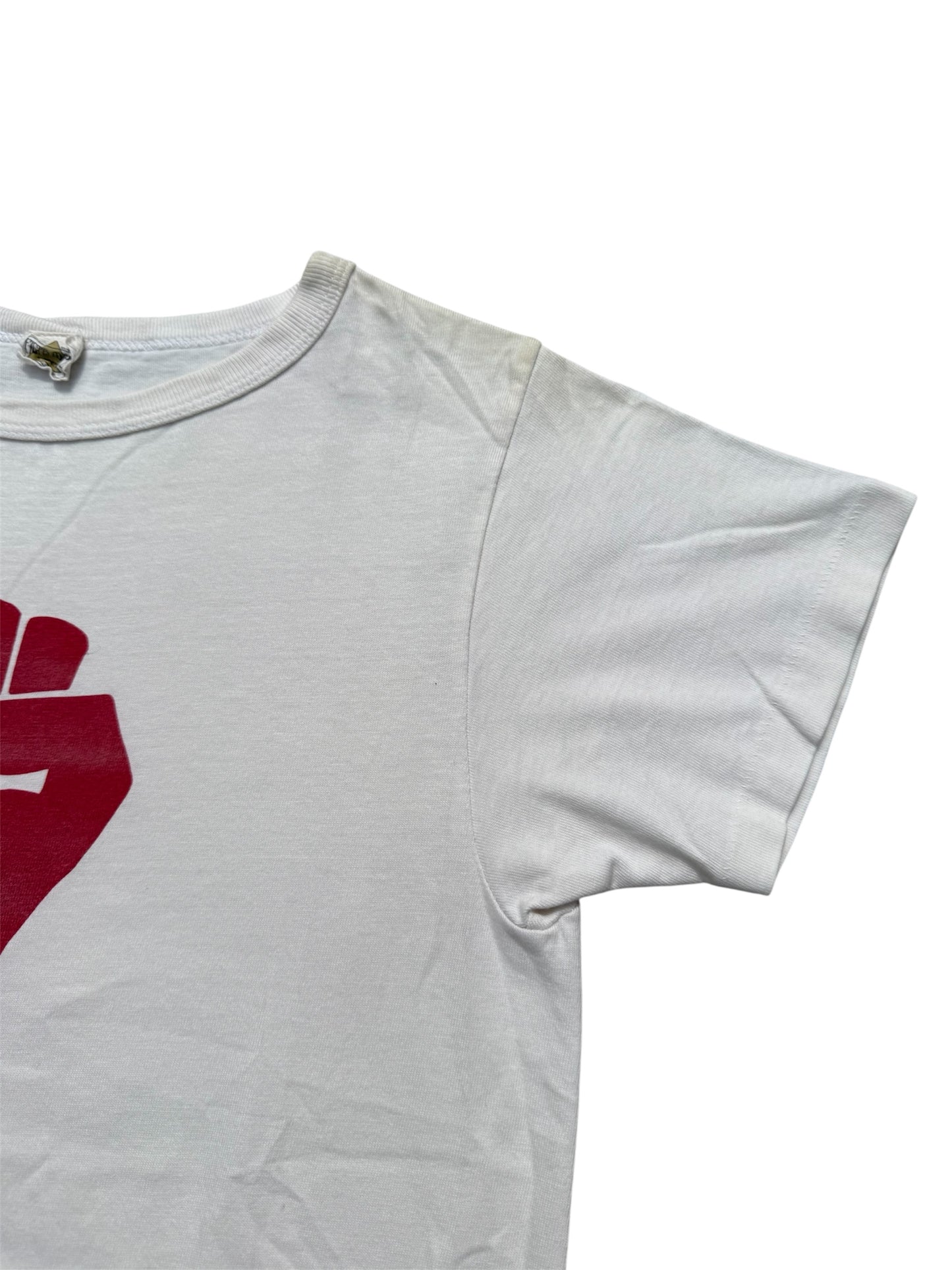 Vintage 1970s Fight Mart Protest Graphic Tshirt