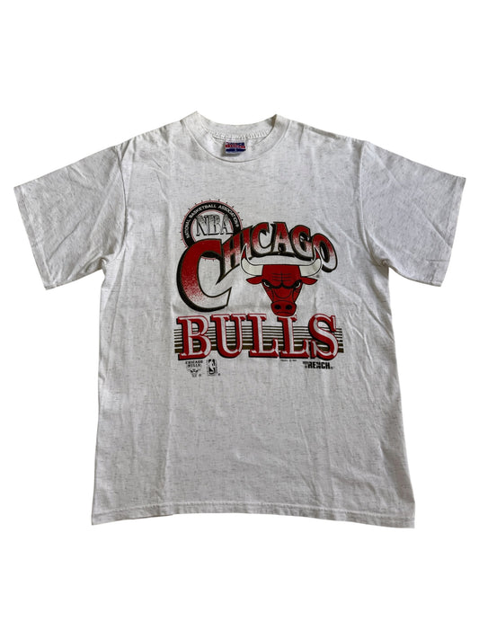 Vintage 1992 Chicago Bulls NBA Logo Tshirt Made in USA