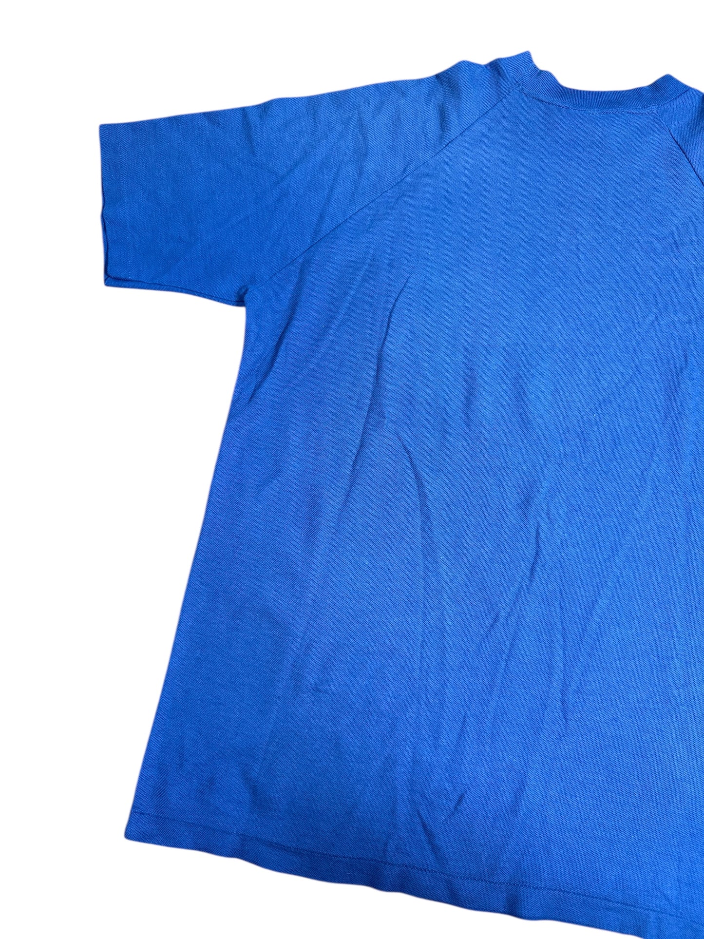 Vintage 1970s Champion Blue Bar Raglan Tshirt Rochester Canoe Club