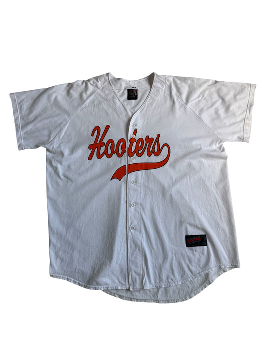 Vintage Hooters Oversized Baseball Shirt Made In Usa
