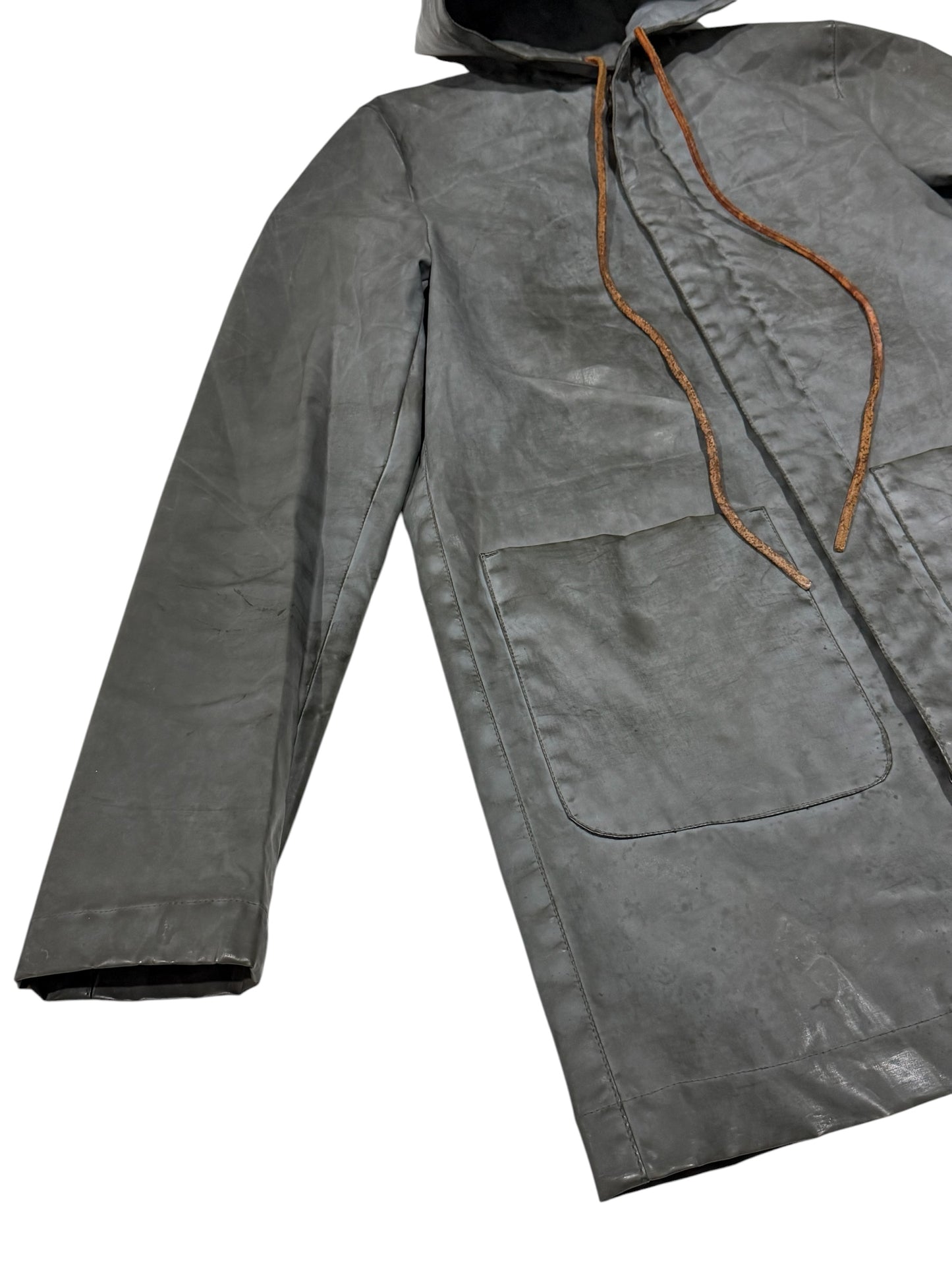 Vintage RipVanWinkle Technical Parka Paint Coated Cotton Jacket Japan