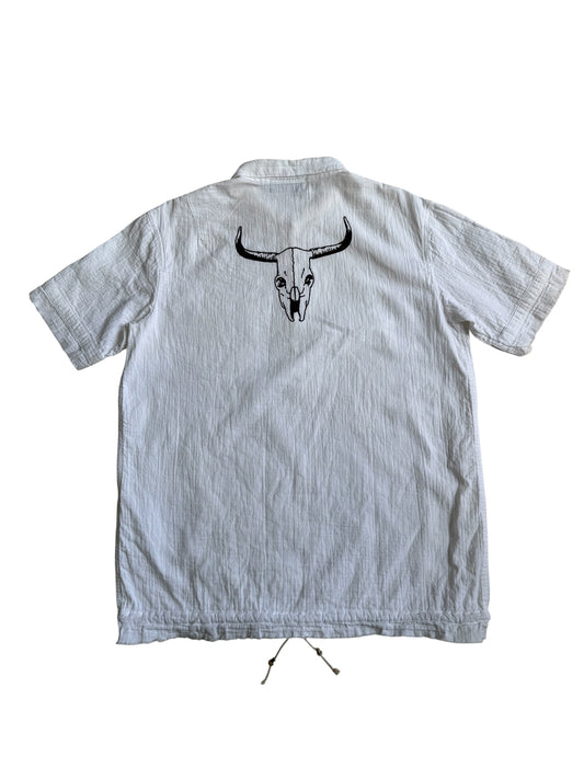 The Nine Heads Japan Polo Rodeo Western Biker Shirt