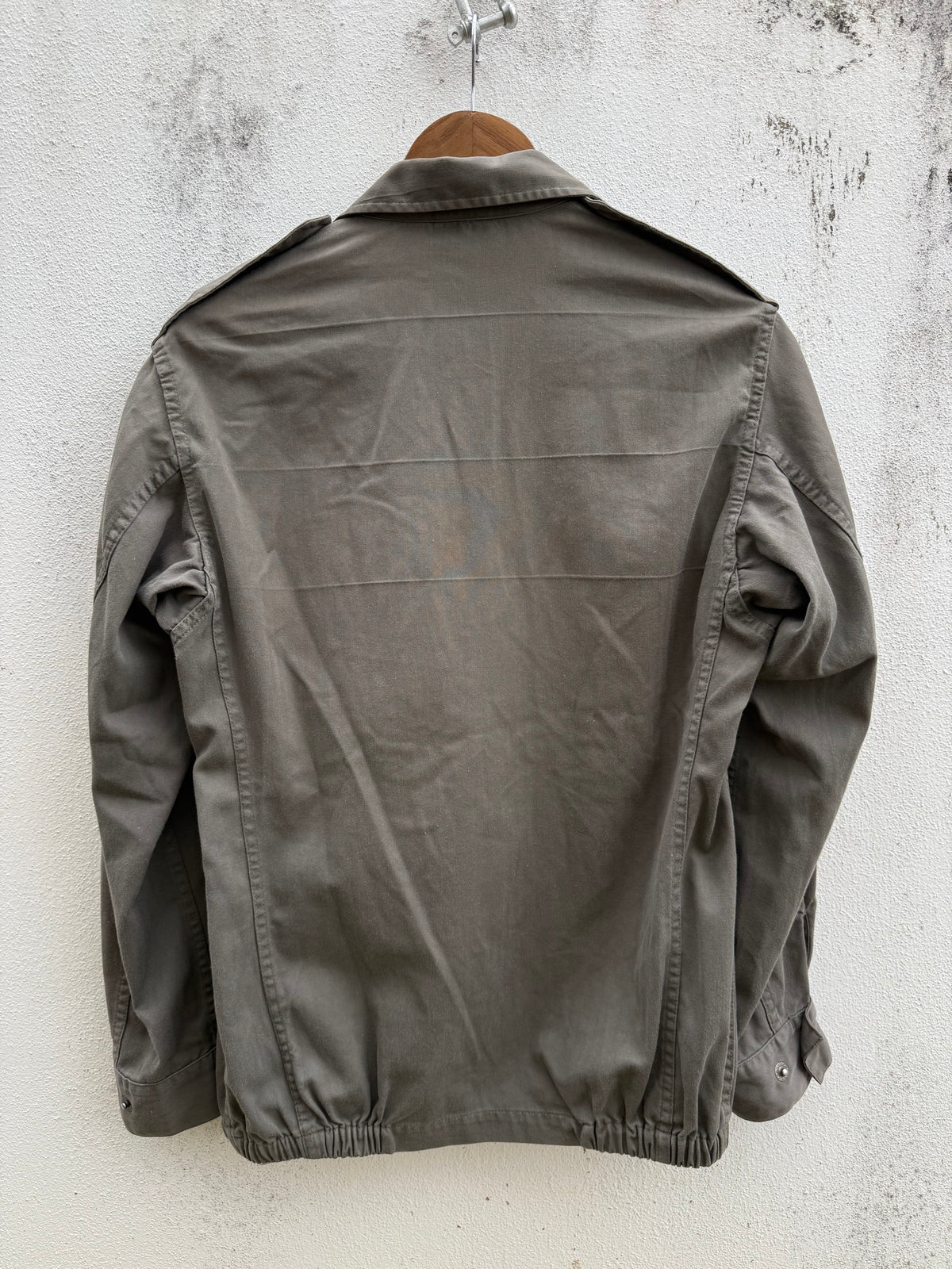 Vintage 1988 French Army F2 Field Jacket SOCOVET HBT Military OG